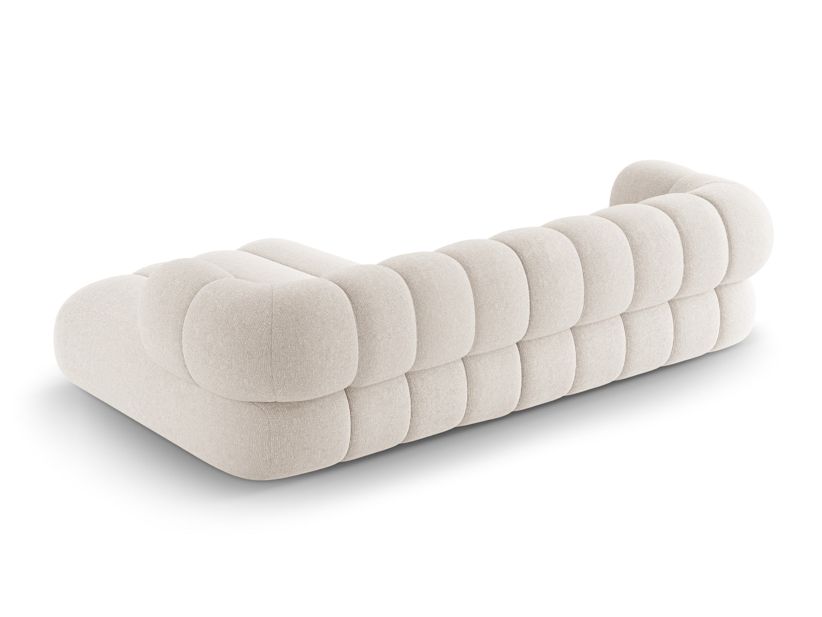 Koge Ecksofa 5 Sitzer 165cm in Light Beige-Eden präsentiert im Onlineshop von KAQTU Design AG. L-Sofa links ist von Cosmopolitan Design