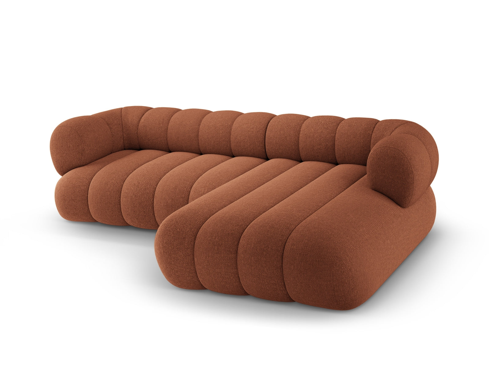 Koge Ecksofa 5 Sitzer 165cm in Brick-Eden präsentiert im Onlineshop von KAQTU Design AG. L-Sofa links ist von Cosmopolitan Design