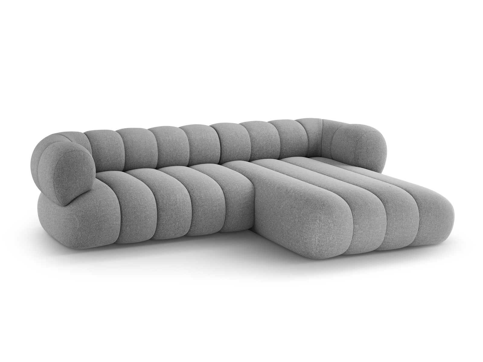 Koge Ecksofa 5 Sitzer 165cm in Navy Blue-Eden präsentiert im Onlineshop von KAQTU Design AG. L-Sofa links ist von Cosmopolitan Design