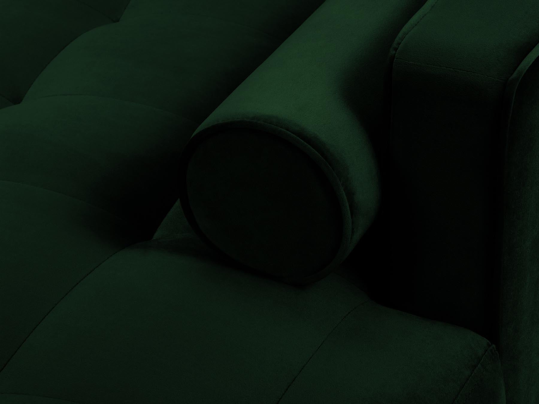 4-Sitzer Ecksofa rechts Aspen in Bottle Green-Salvador präsentiert im Onlineshop von KAQTU Design AG. Ecksofa rechts ist von Cosmopolitan Design