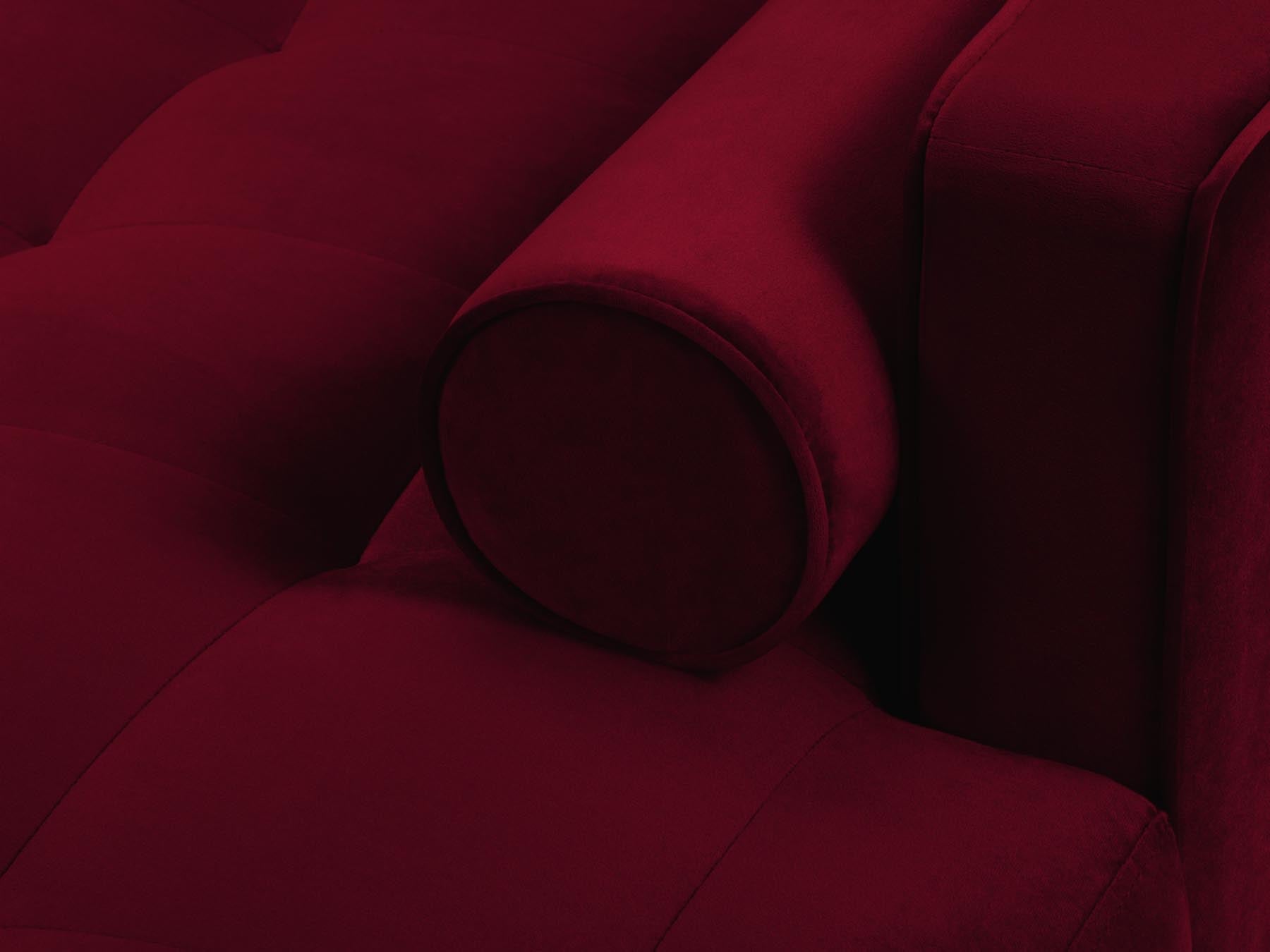4-Sitzer Ecksofa rechts Aspen in Red-Salvador präsentiert im Onlineshop von KAQTU Design AG. Ecksofa rechts ist von Cosmopolitan Design