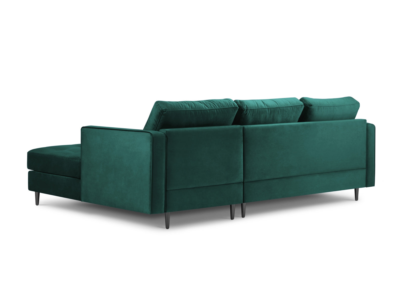 4-Sitzer Ecksofa rechts Aspen in Petrol-Salvador präsentiert im Onlineshop von KAQTU Design AG. Ecksofa rechts ist von Cosmopolitan Design