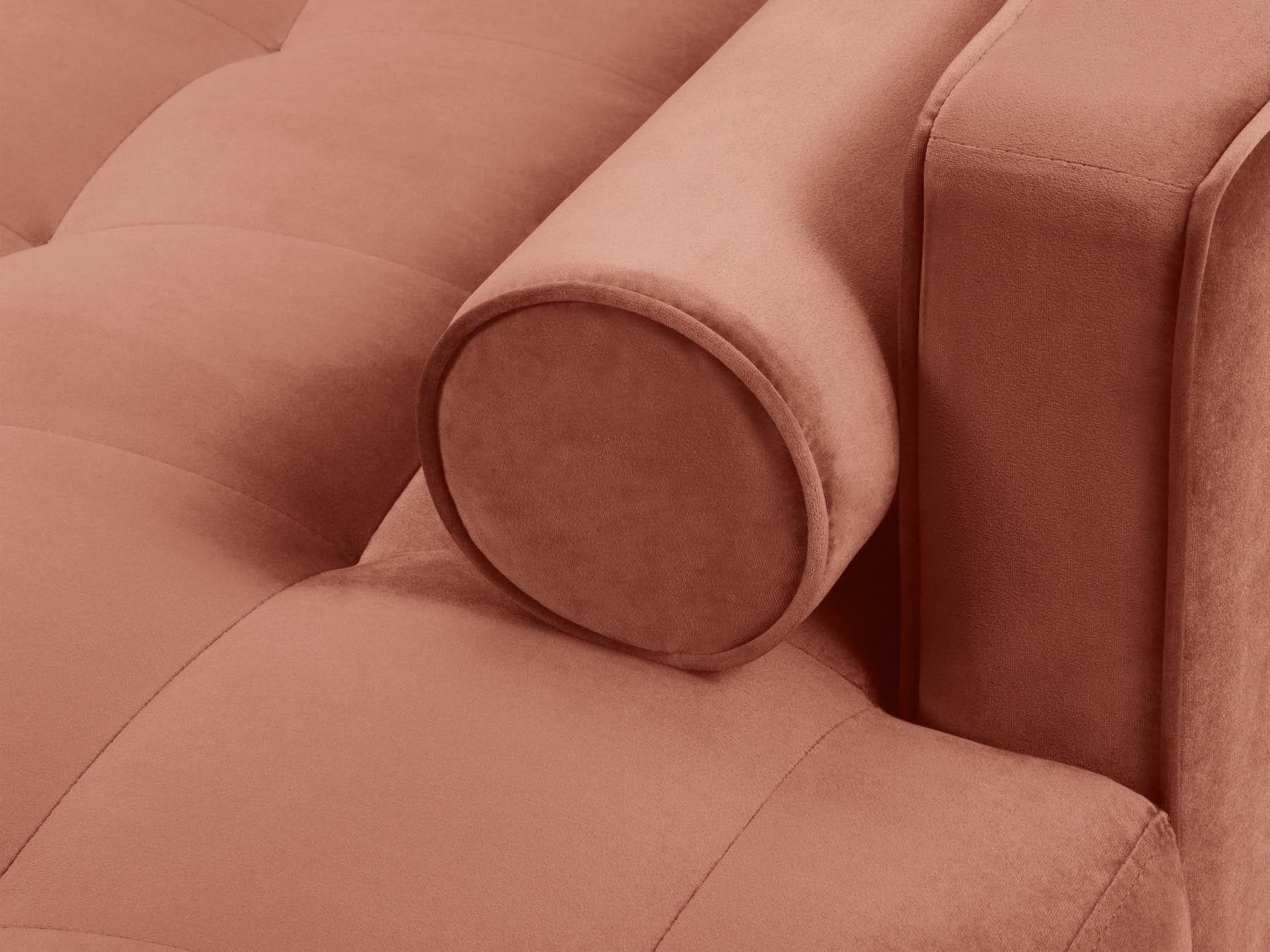4-Sitzer Ecksofa rechts Aspen in Pink-Salvador präsentiert im Onlineshop von KAQTU Design AG. Ecksofa rechts ist von Cosmopolitan Design