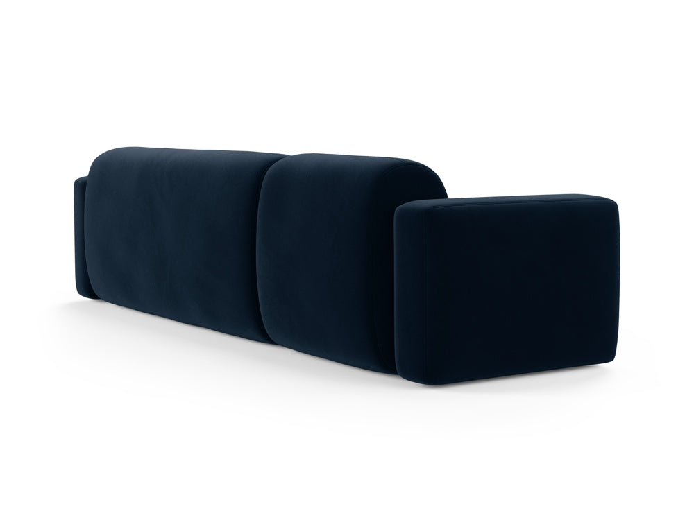 Modulares Ecksofa Strino in Royal Blue, 3-Sitzer, bietet modernen Komfort und stilvolles Design für jedes Wohnzimmer.