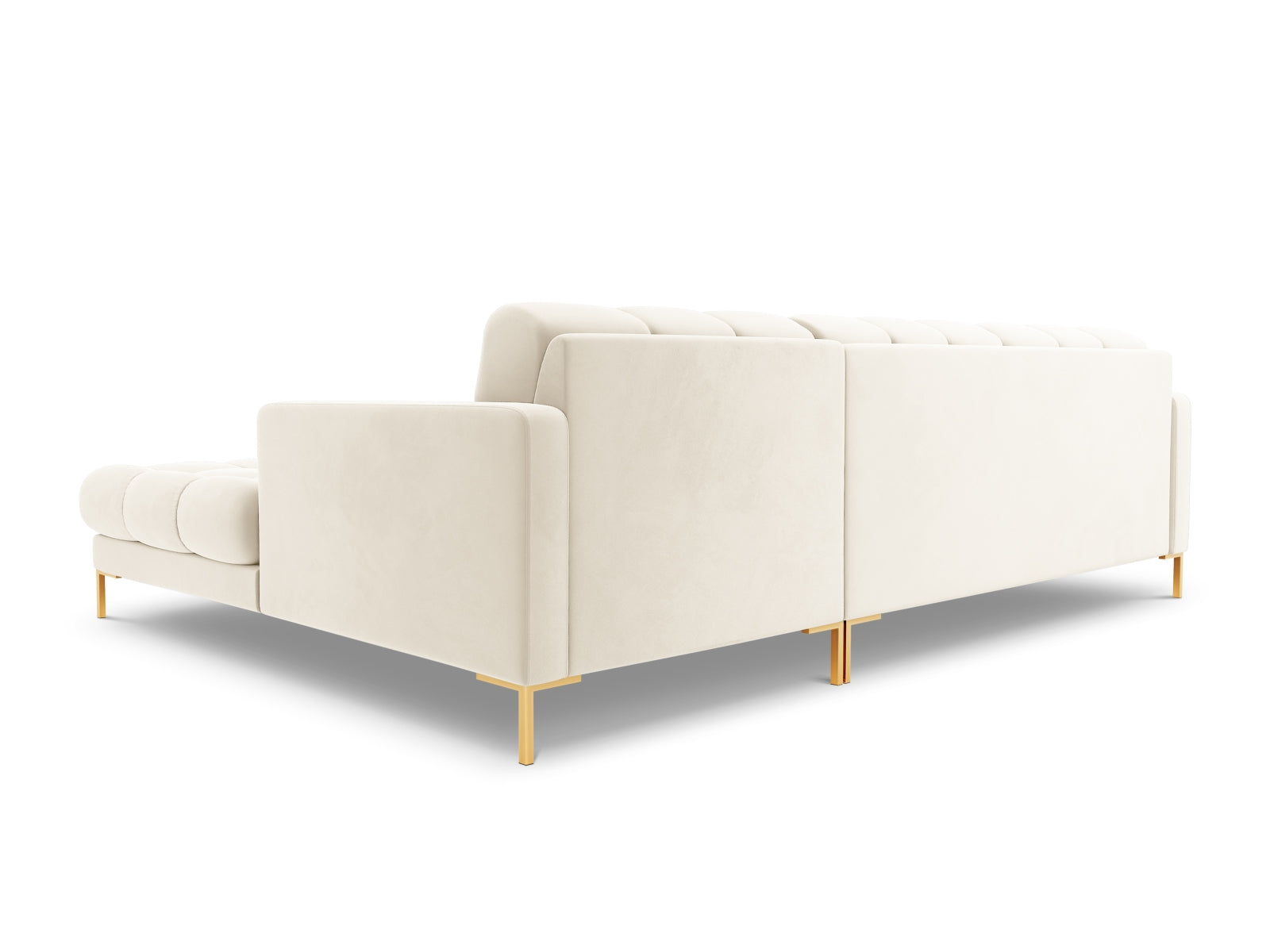 5-Sitzer Ecksofa rechts Bali in Light Beige-Bluvel präsentiert im Onlineshop von KAQTU Design AG. Ecksofa rechts ist von Cosmopolitan Design