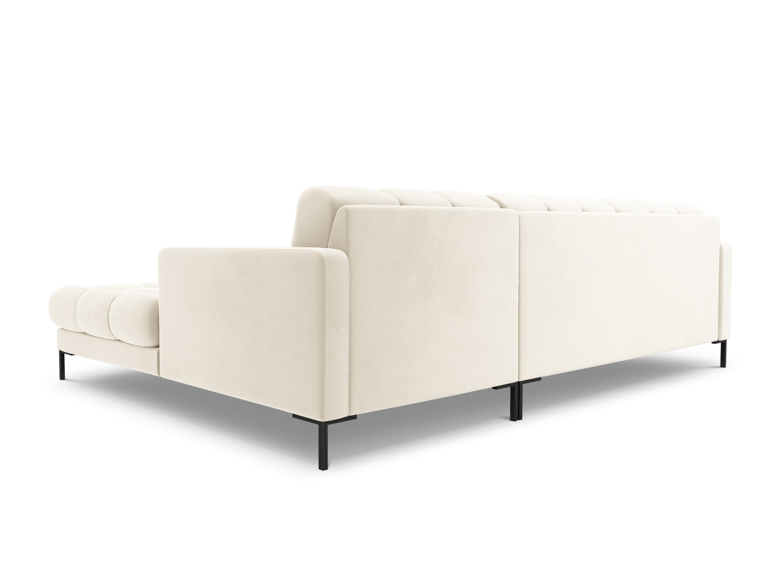 5-Sitzer Ecksofa rechts Bali in Light Beige-Bluvel präsentiert im Onlineshop von KAQTU Design AG. Ecksofa rechts ist von Cosmopolitan Design