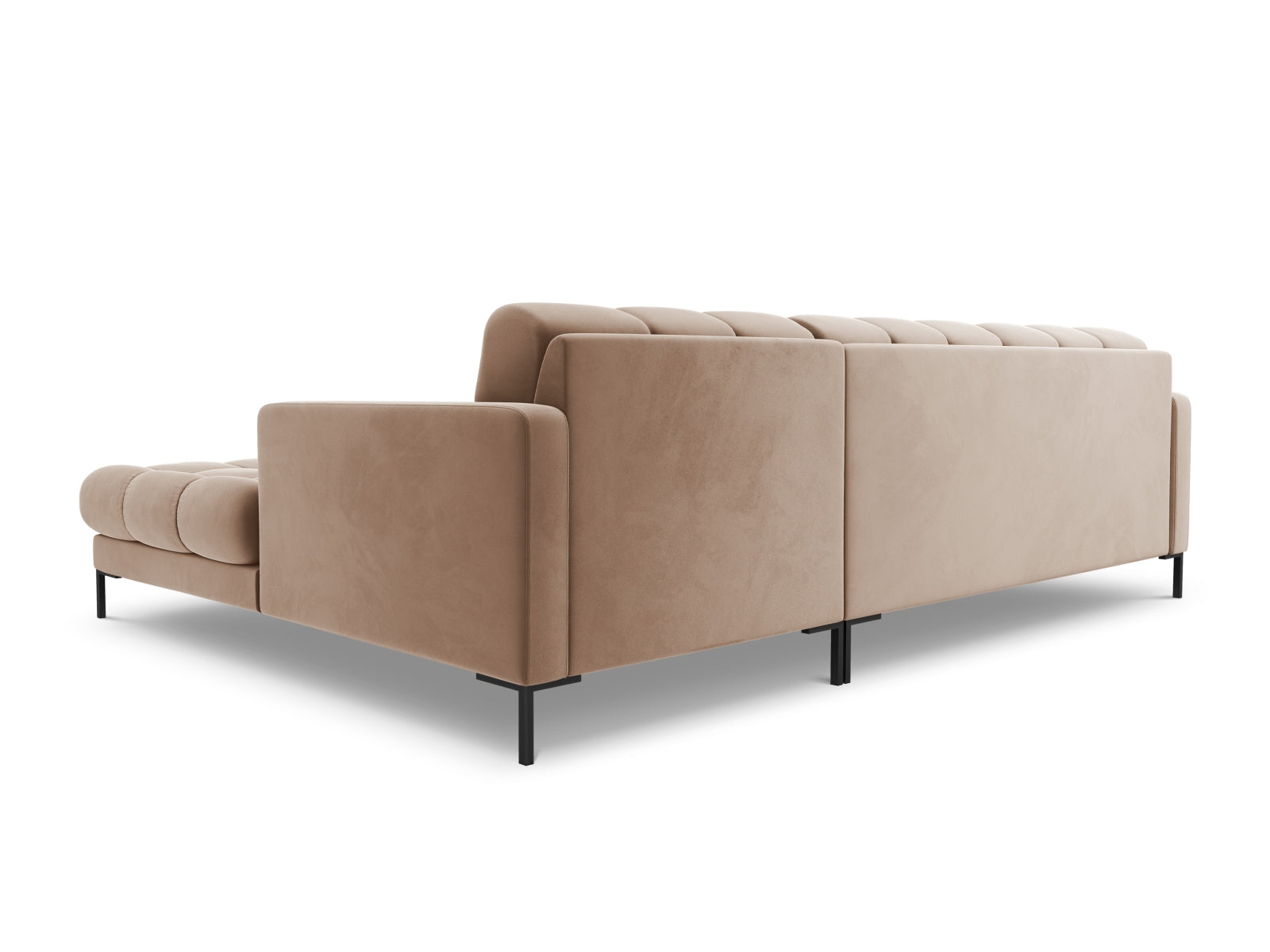 5-Sitzer Ecksofa rechts Bali in Beige-Bluvel präsentiert im Onlineshop von KAQTU Design AG. Ecksofa rechts ist von Cosmopolitan Design