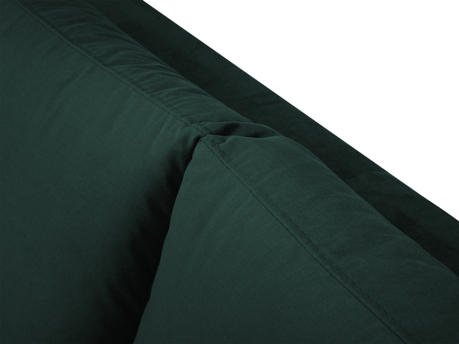 Entdecken Sie das elegante Hastings Velour Ecksofa rechts 5 Sitzer von Cosmopolitan Design – perfekt für Ihr modernes Zuhause und höchsten Sitzkomfort.