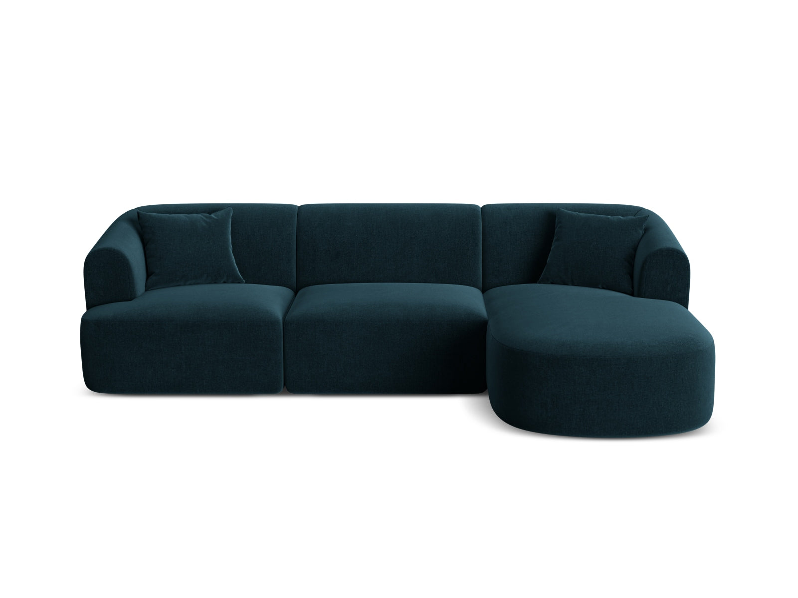 4-Sitzer Modular Ecksofa rechts Campi in Deep Petrol-Vogue präsentiert im Onlineshop von KAQTU Design AG. Ecksofa rechts ist von Cosmopolitan Design