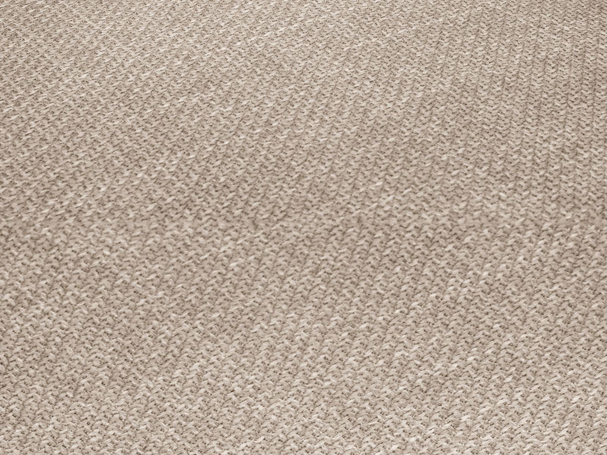 Modulares Ecksofa Siena in Light Grey-Ottawa mit Récamiere, Massivholzrahmen und schwarzen Kunststoffbeinen, 4-Sitzer, Breite 273 cm.