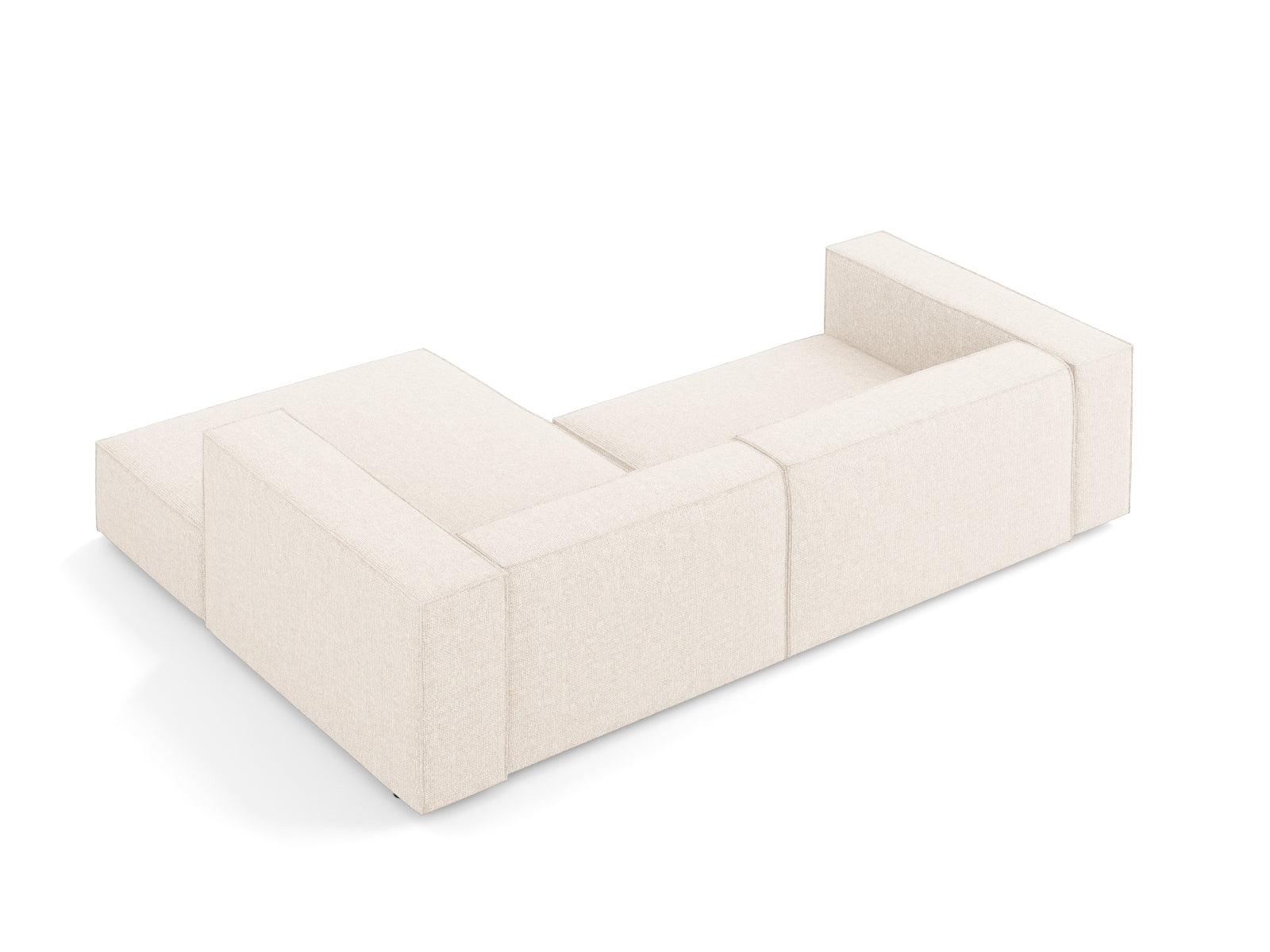 Entdecken Sie das elegante Arendal Ecksofa rechts 3-Sitzer von Cosmopolitan Design – perfekt für Ihr modernes Zuhause, vereint Komfort und Vielseitigkeit.