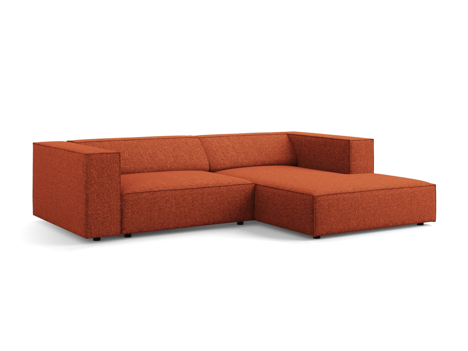 Erleben Sie das stilvolle Arendal Ecksofa rechts 3-Sitzer von Cosmopolitan Design – ideal für Ihr modernes Wohnzimmer, vereint Eleganz und Gemütlichkeit.