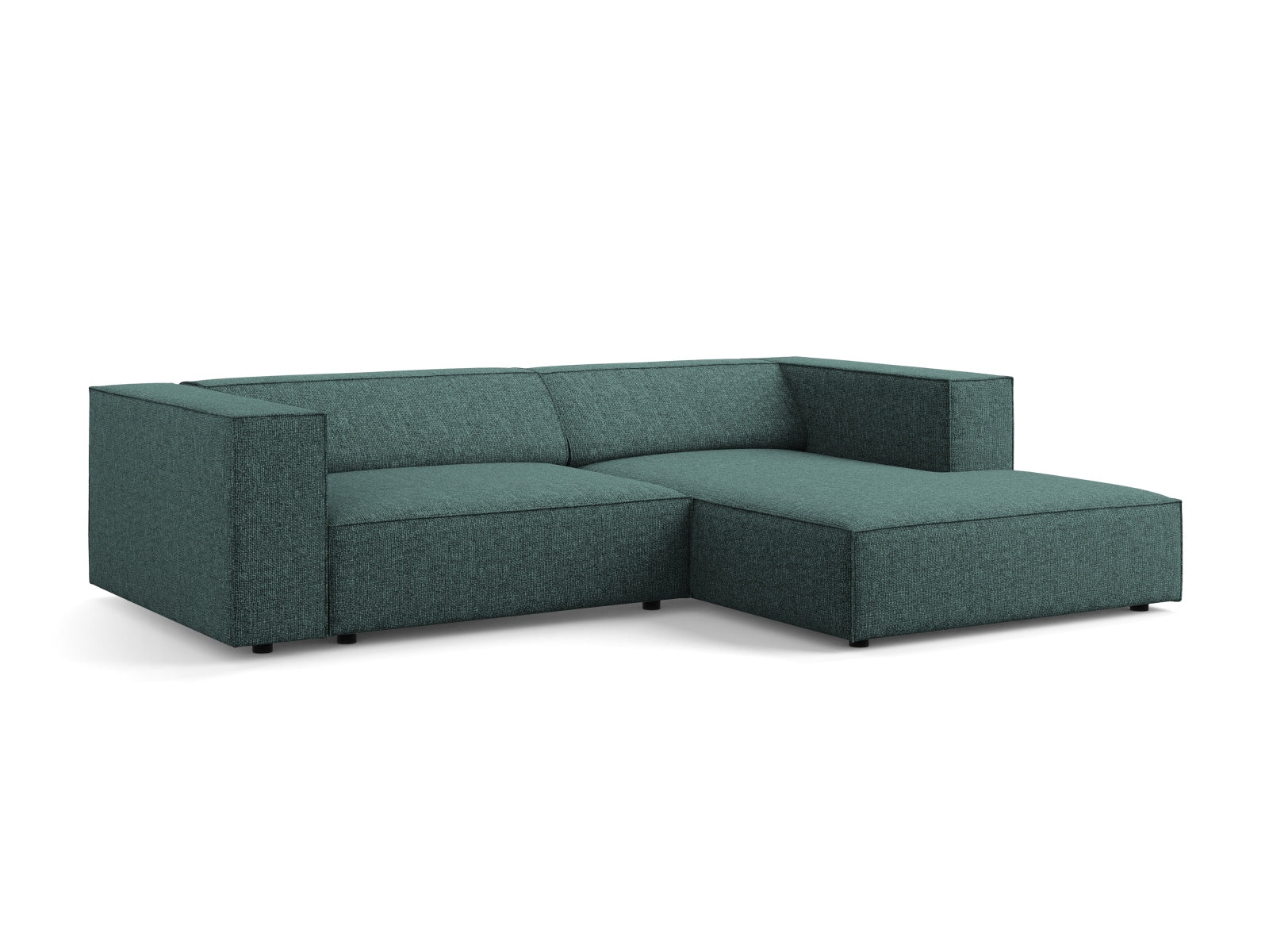 Erleben Sie das stilvolle Arendal Ecksofa rechts 3-Sitzer von Cosmopolitan Design – ideal für Ihr modernes Wohnzimmer, vereint Eleganz und Gemütlichkeit.
