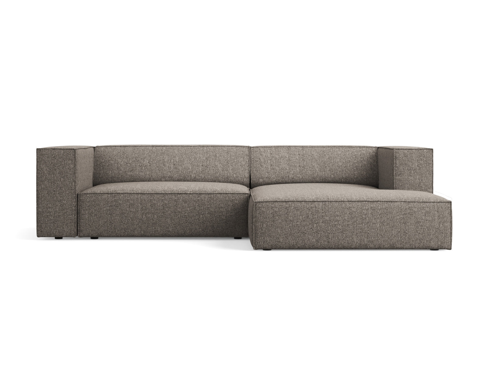 Arendal Ecksofa rechts 3 Sitzer in Grey präsentiert im Onlineshop von KAQTU Design AG. Ecksofa rechts ist von Cosmopolitan Design