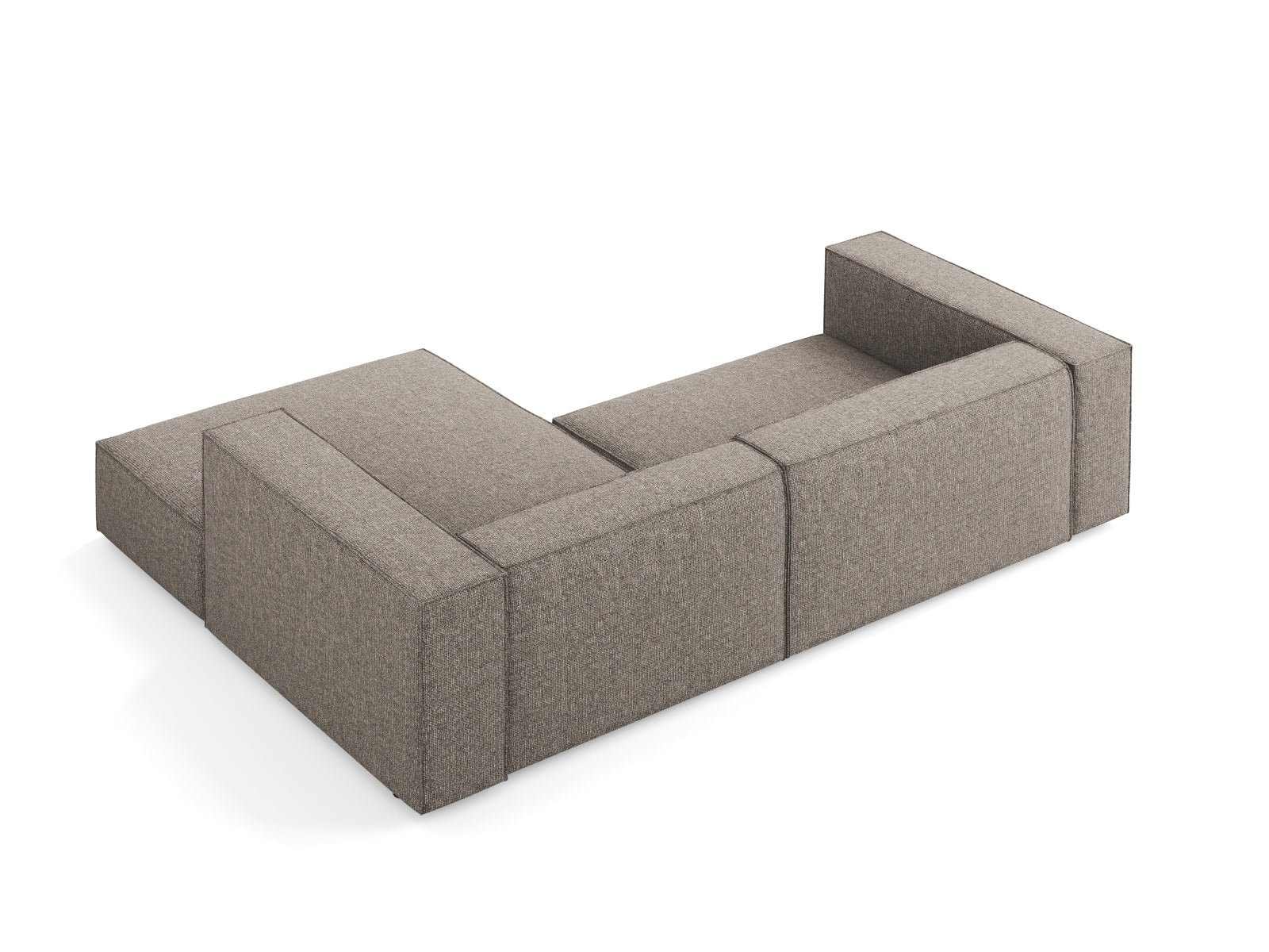 Entdecken Sie das elegante Arendal Ecksofa rechts 3-Sitzer von Cosmopolitan Design – perfekt für Ihr modernes Zuhause, vereint Komfort und Stil.