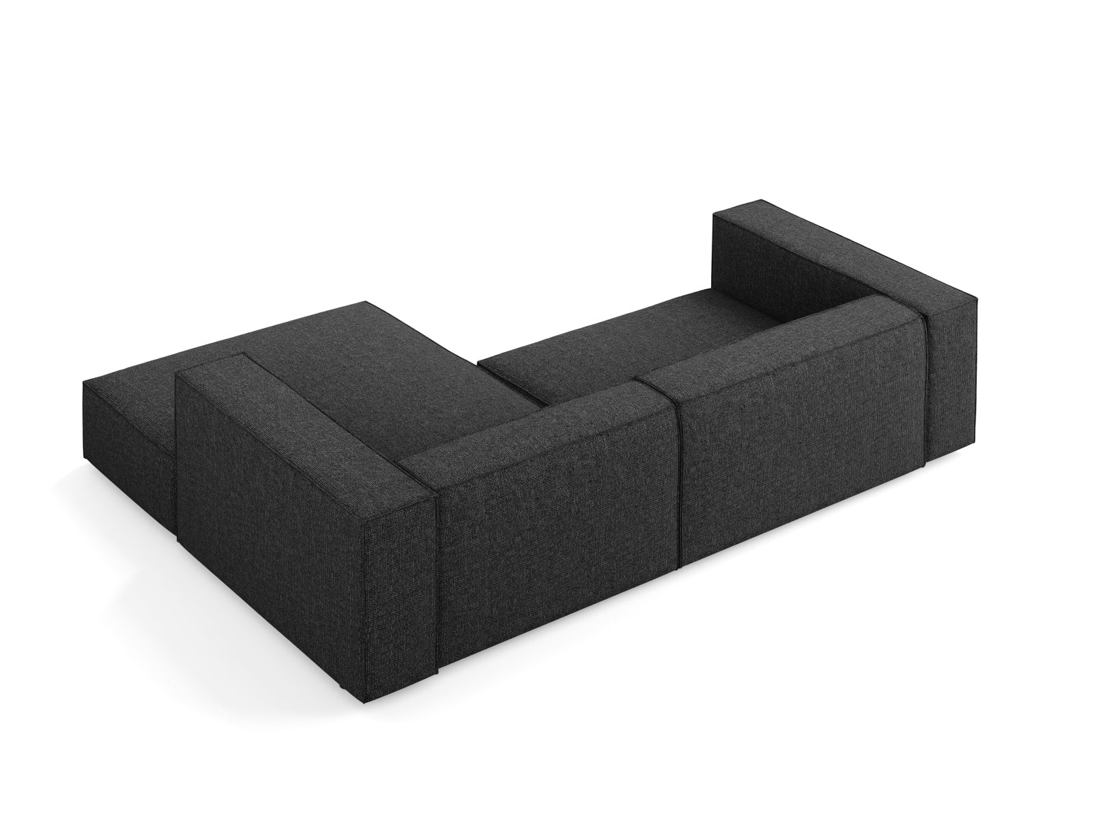 Entdecken Sie das elegante Arendal Ecksofa rechts 3-Sitzer von Cosmopolitan Design – perfekt für Ihr modernes Zuhause, vereint Komfort und Stil.