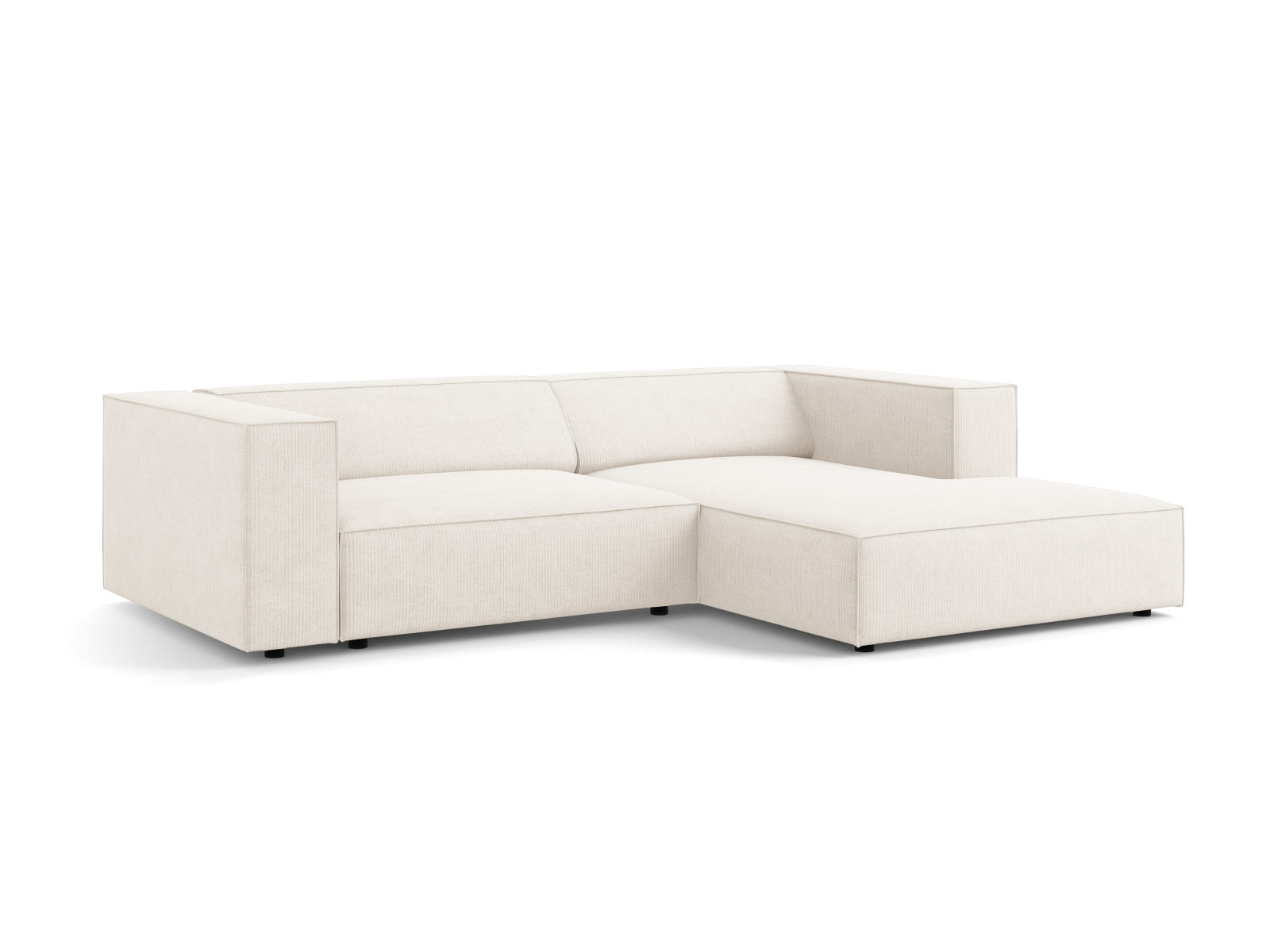 Entdecken Sie das elegante Arendal Ecksofa rechts 3-Sitzer von Cosmopolitan Design – perfekt für Ihr modernes Zuhause, vereint Komfort und Stil.