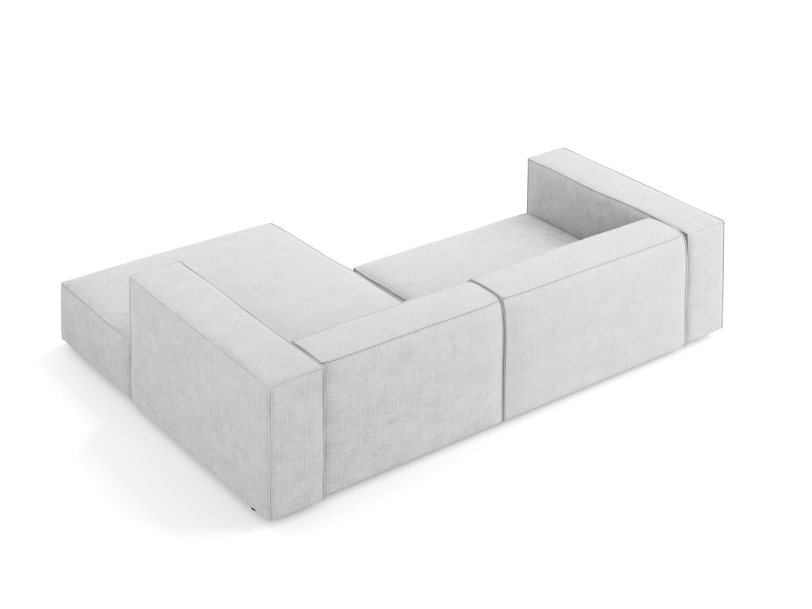 Entdecken Sie das elegante Arendal Ecksofa rechts 3-Sitzer von Cosmopolitan Design – perfekt für Ihr modernes Zuhause, vereint Komfort und Stil.