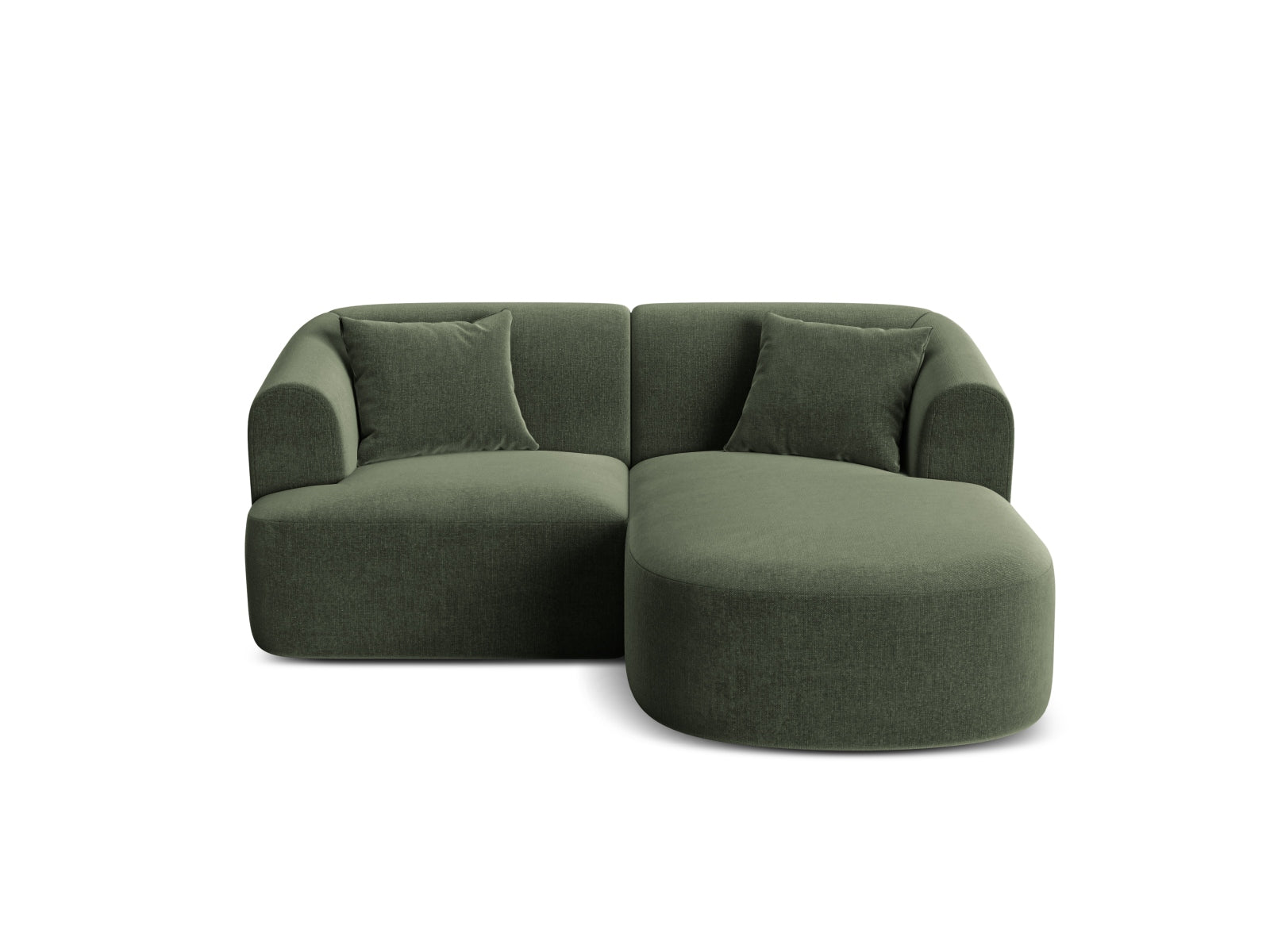 3-Sitzer Modular Ecksofa rechts Campi in Green-Vogue präsentiert im Onlineshop von KAQTU Design AG. Ecksofa rechts ist von Cosmopolitan Design