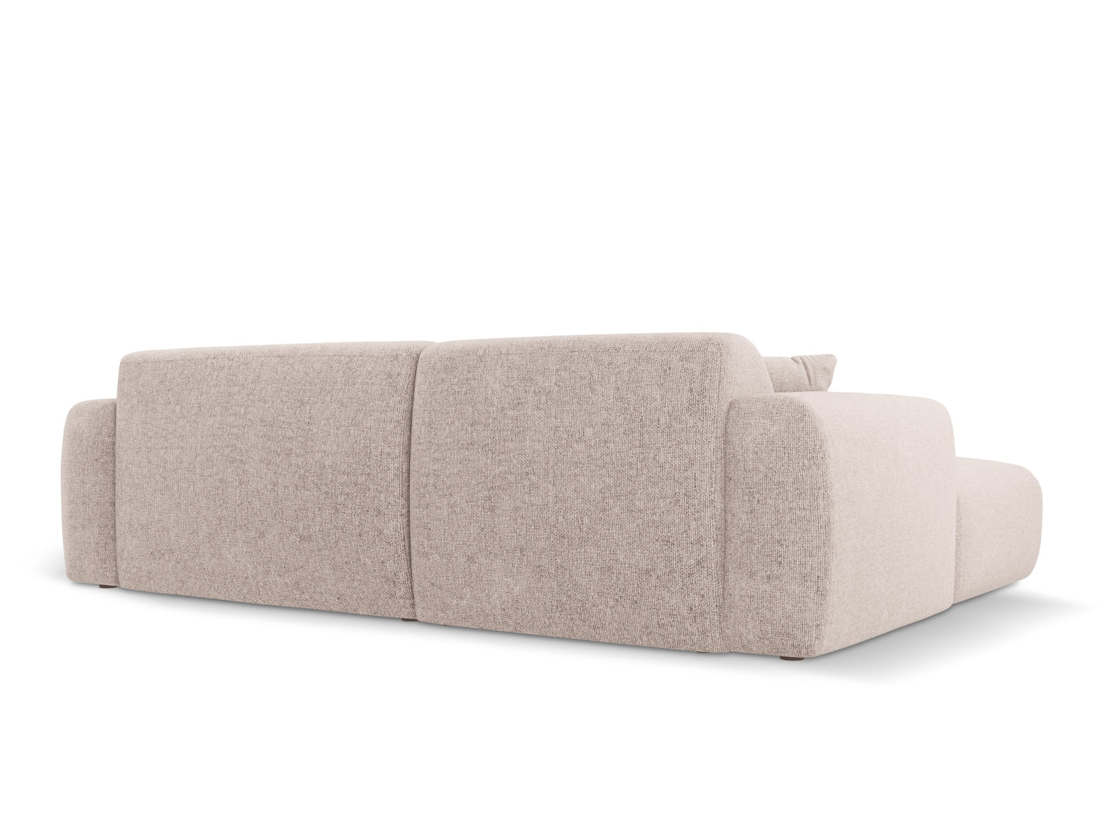 Modernes Nolio Ecksofa in sanftem Beige, 4-Sitzer, 170 cm, ideal für gemütliche Wohnzimmer und stilvolle Einrichtung von Cosmopolitan Design.