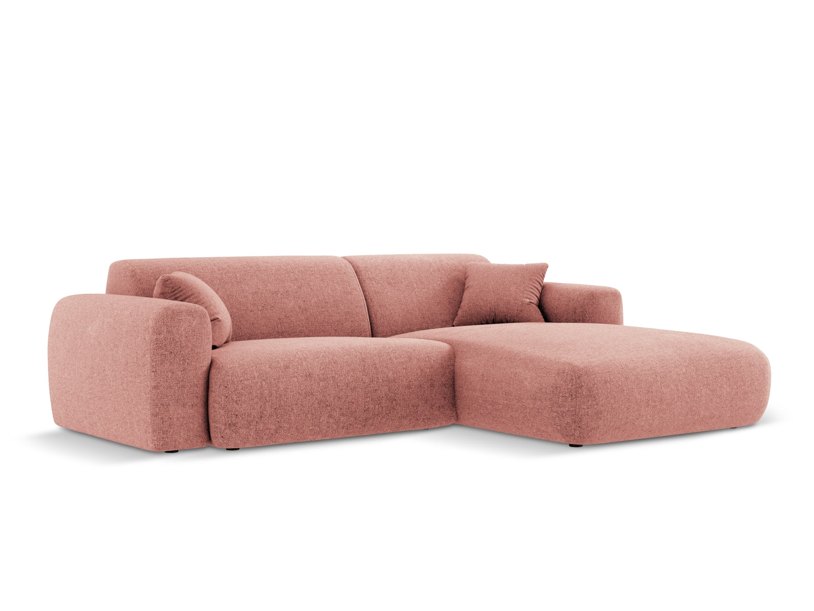 Entdecken Sie das Nolio Ecksofa rechts von Cosmopolitan Design. Dieses stilvolle 4-Sitzer Sofa (170 cm) vereint elegantes Design mit optimalem Sitzkomfort.