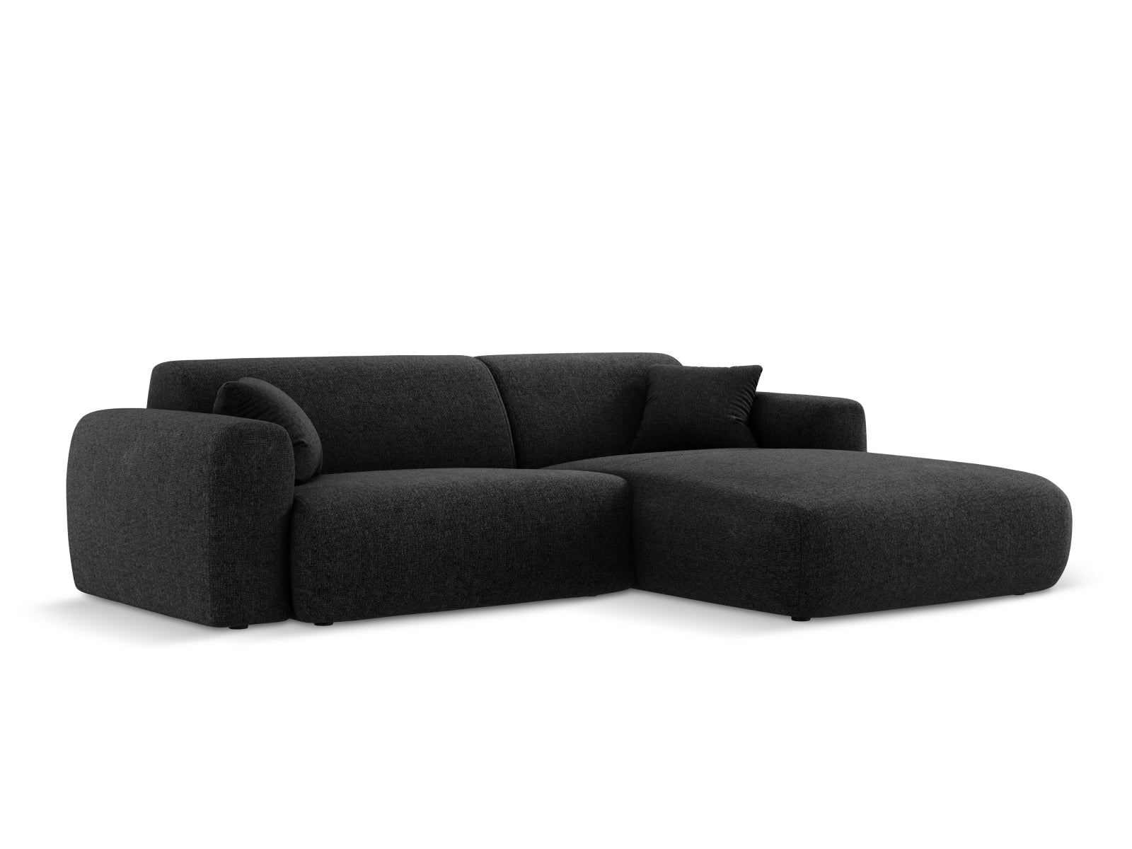 Erleben Sie das Nolio Ecksofa rechts von Cosmopolitan Design. Dieses 4-Sitzer Sofa (170 cm) bietet modernes Design und höchsten Komfort für Ihr Zuhause.