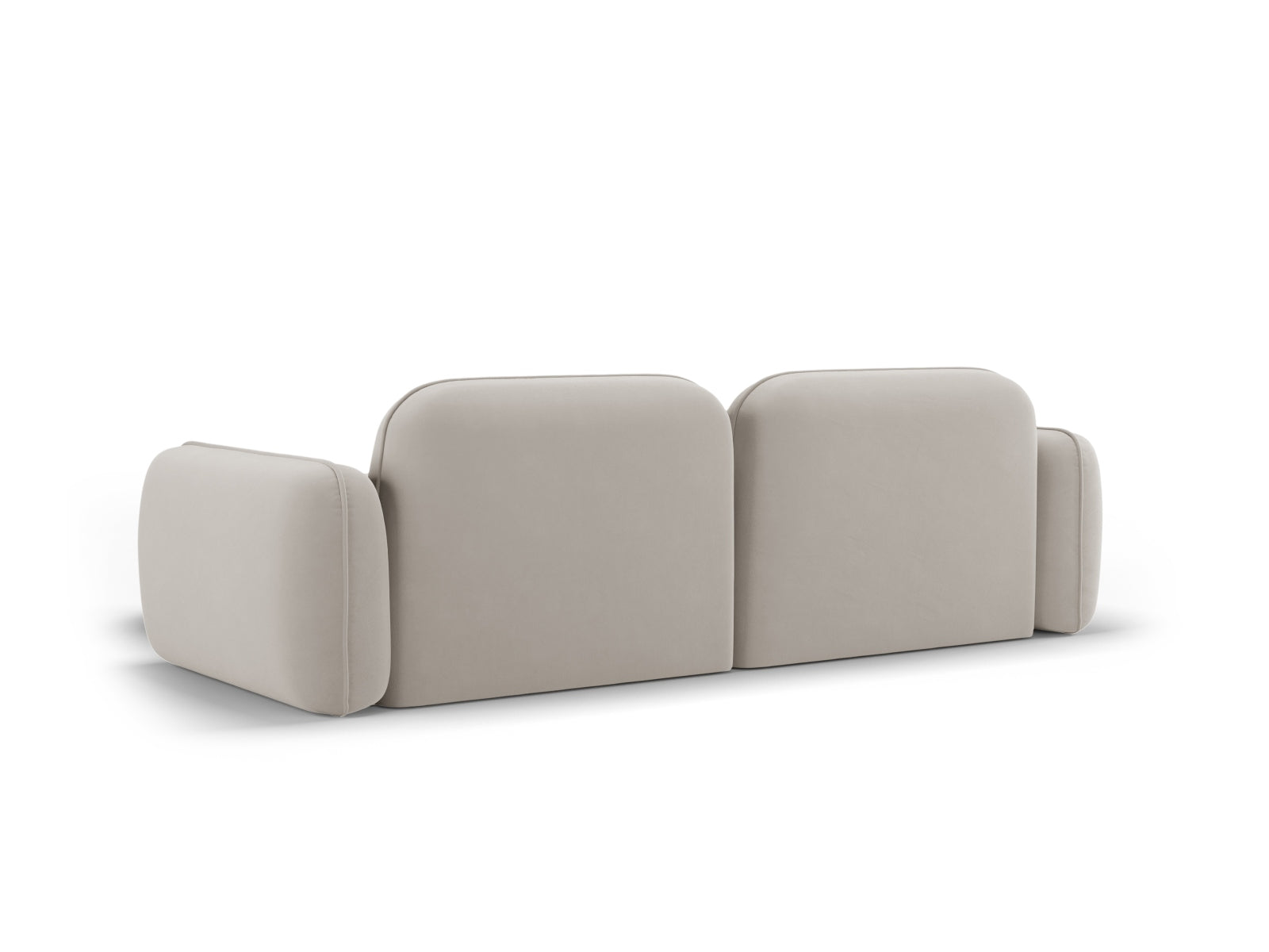 Entdecken Sie das Sydney Velour Modular Ecksofa rechts 3 Sitzer von Cosmopolitan Design – stilvolles Design, flexible Anordnung und höchsten Sitzkomfort für Ihr Wohnambiente.