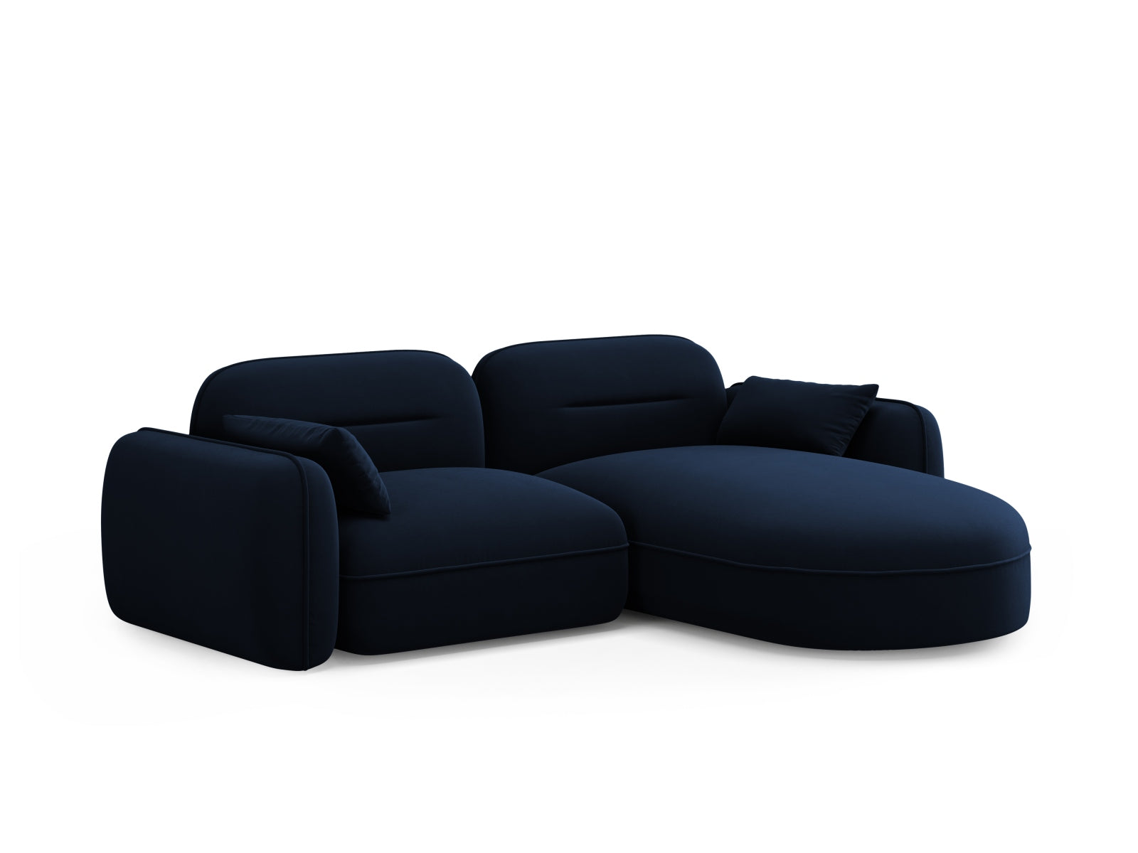 Erleben Sie das Sydney Velour Modular Ecksofa rechts 3 Sitzer von Cosmopolitan Design – elegantes Design, vielseitige Konfiguration und optimaler Komfort für Ihr Zuhause.