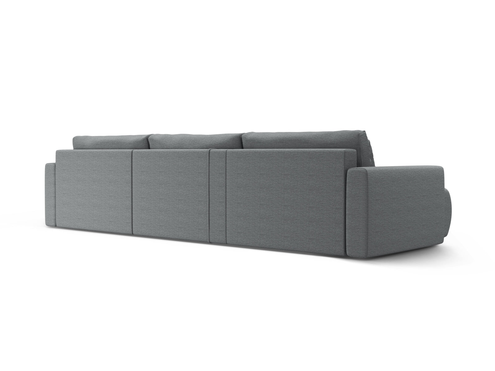 Erleben Sie das elegante Belfast Panoramic Sofa von Cosmopolitan Design – ein 4-Sitzer mit cleverem Stauraum und komfortabler Schlaffunktion für Ihr Zuhause.