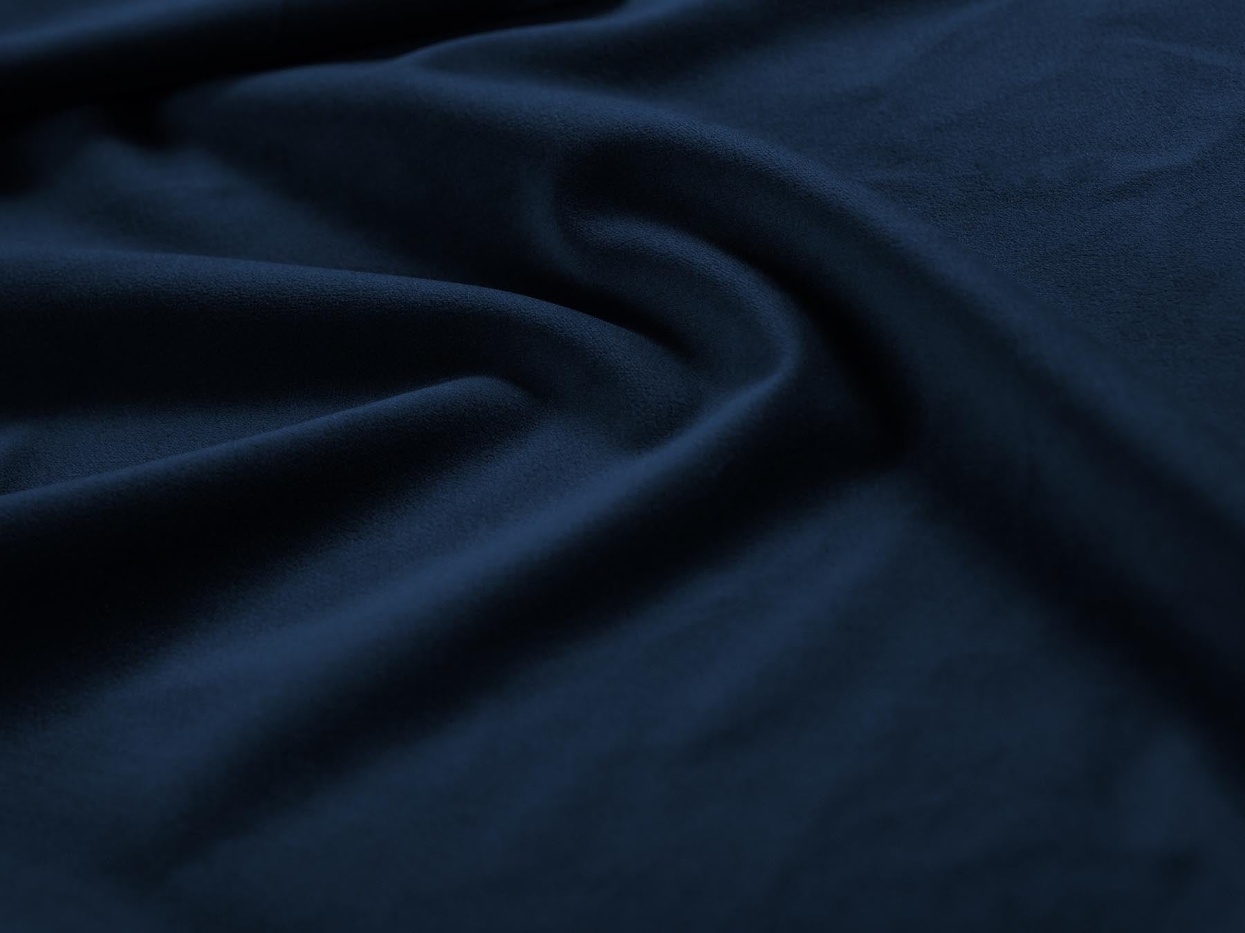 7-Sitzer Panoramic Ecksofa links Bali in Royal Blue-Bluvel präsentiert im Onlineshop von KAQTU Design AG. Ecksofa links ist von Cosmopolitan Design