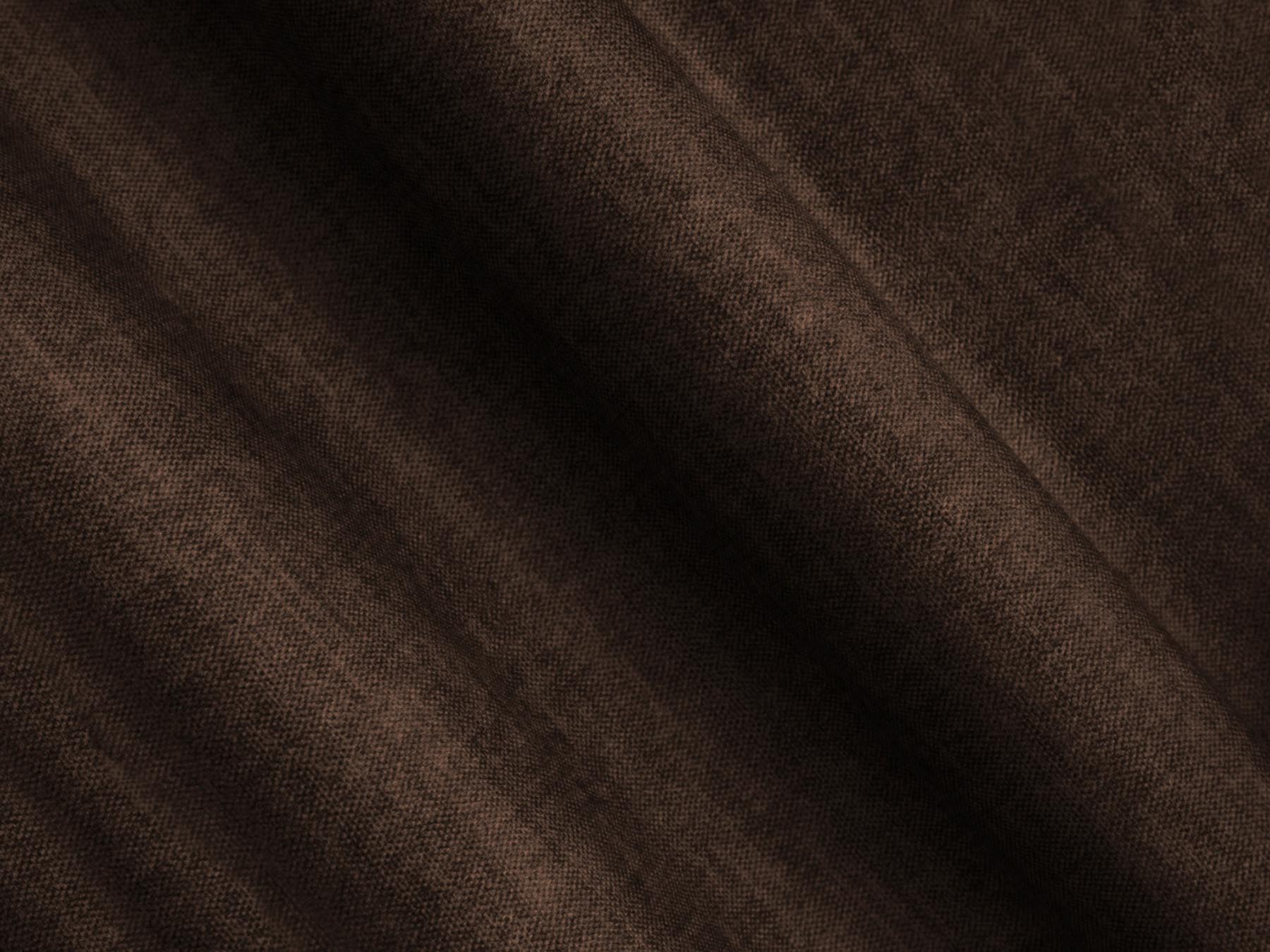 Geräumiges 7-Sitzer Ecksofa Panoramic rechts Campi in elegantem Chocolate-Vogue, ideal für modernes Wohnen und gesellige Abende.