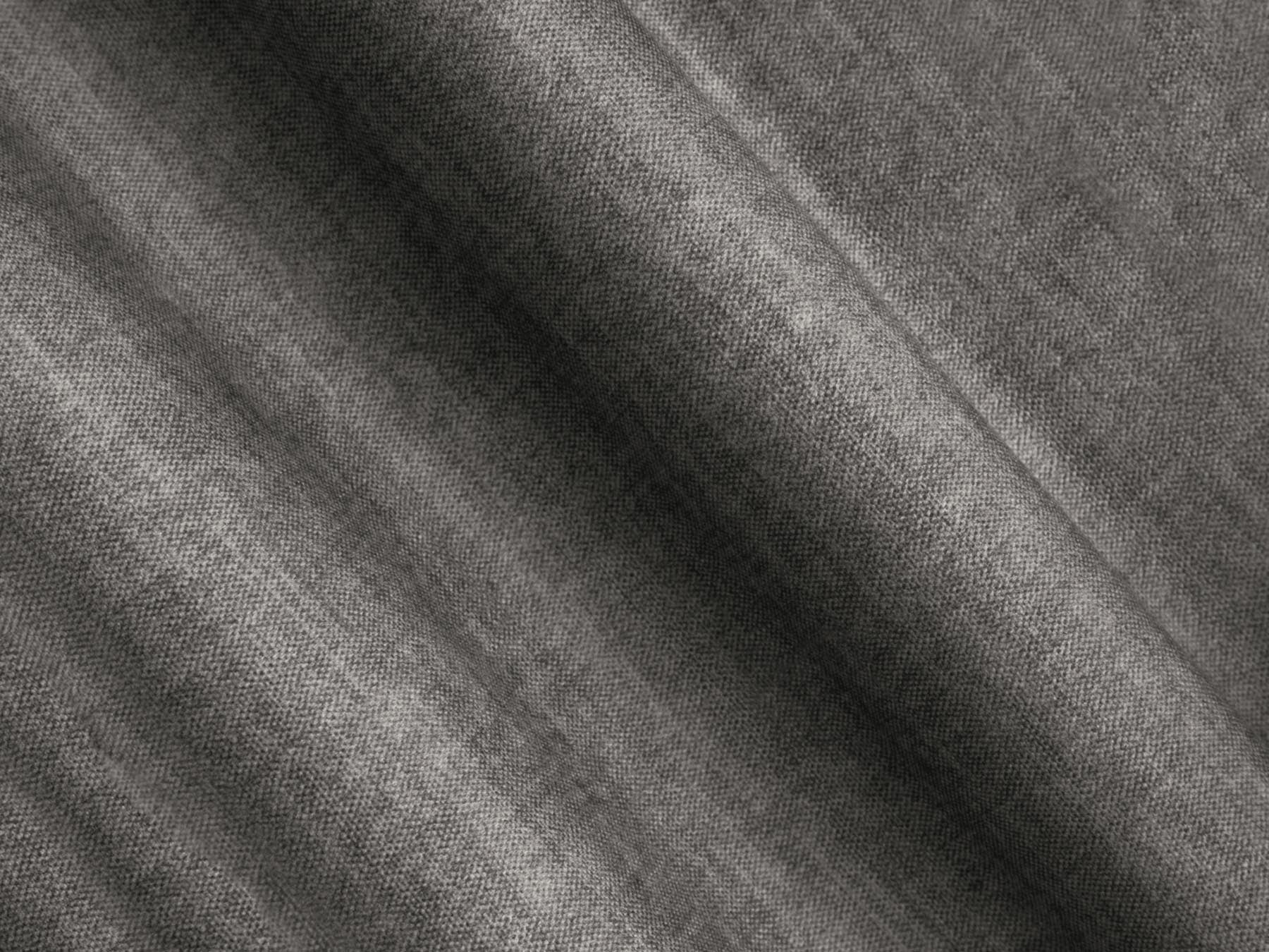 Elegantes 7-Sitzer Ecksofa Panoramic rechts Campi in zeitgemäßem Grau, ideal für entspannte Abende und gesellige Zusammenkünfte.