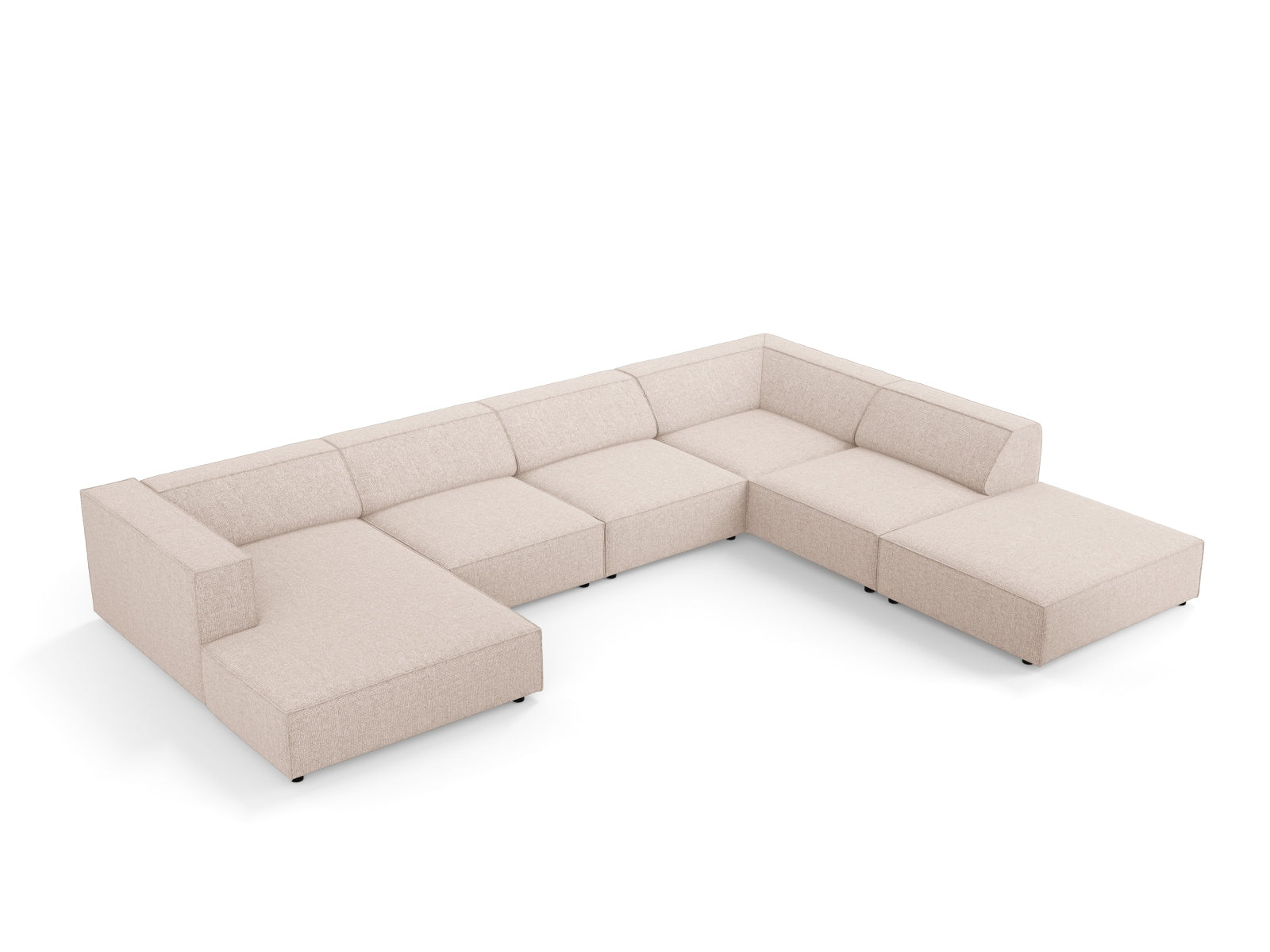 Entdecken Sie das Arendal Panoramic Ecksofa rechts 7 Sitzer von Cosmopolitan Design – perfektes Zusammenspiel aus modernem Stil, hohem Komfort und eleganter Ausstrahlung für Ihr Wohnzimmer.
