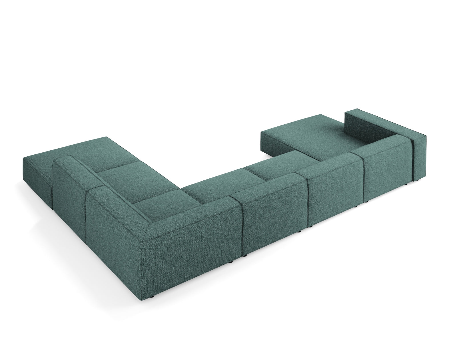 Erleben Sie das Arendal Panoramic Ecksofa rechts 7 Sitzer von Cosmopolitan Design – stilvolles Design, erstklassiger Komfort und zeitlose Eleganz für Ihr Zuhause.