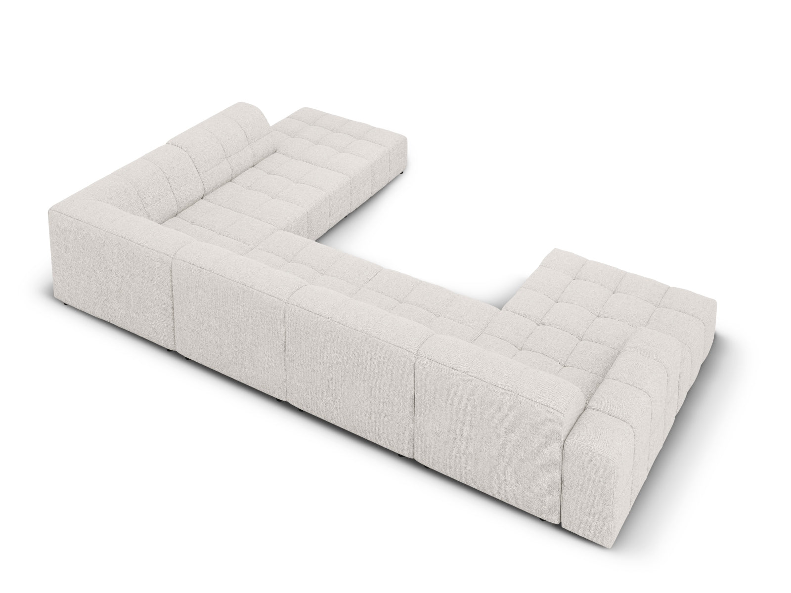 Entdecken Sie das Chicago Panoramic Ecksofa rechts (262 cm) von Cosmopolitan Design – modern, grosszügig und ideal für gesellige Abende. Komfort trifft Stil!