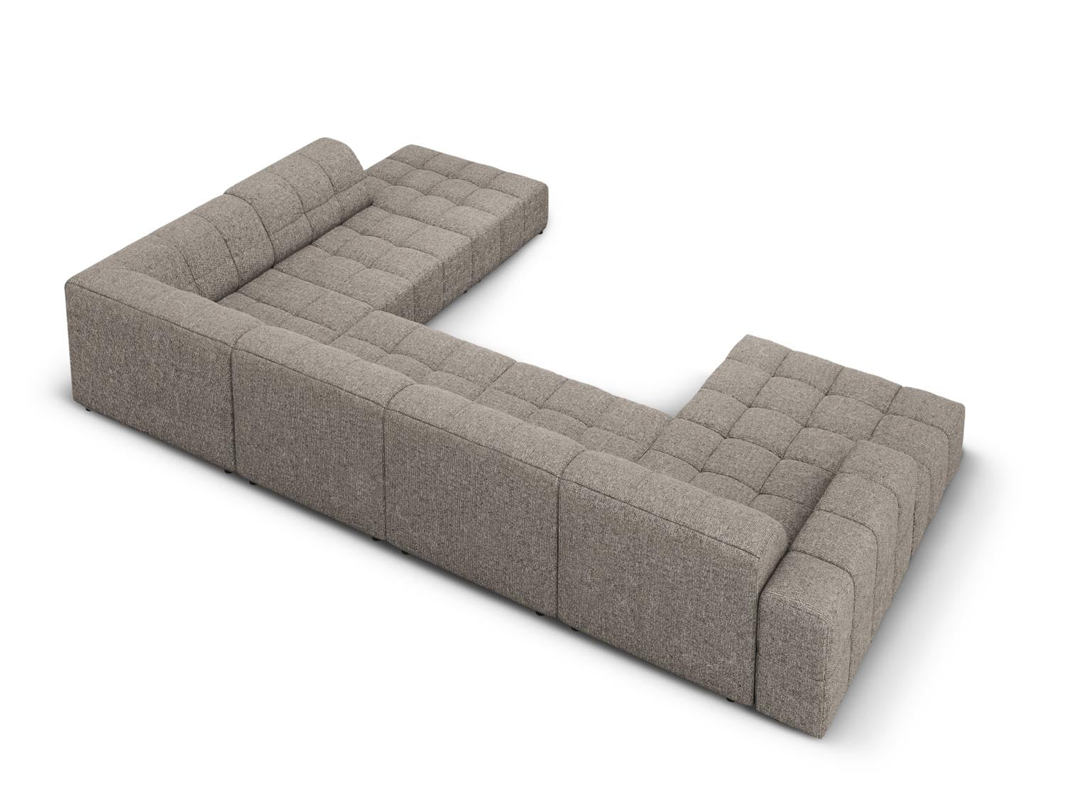 Entdecken Sie das Chicago Panoramic Ecksofa rechts (262 cm) von Cosmopolitan Design – modern, grosszügig und ideal für gesellige Abende. Komfort trifft Stil!