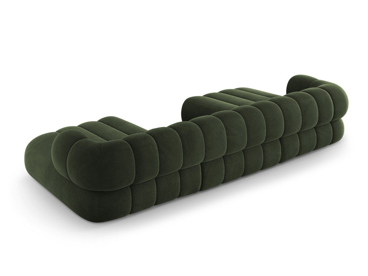 Koge Velour Panoramic Sofa 6 Sitzer 165cm in Green-Vogue präsentiert im Onlineshop von KAQTU Design AG. 3er Sofa ist von Cosmopolitan Design