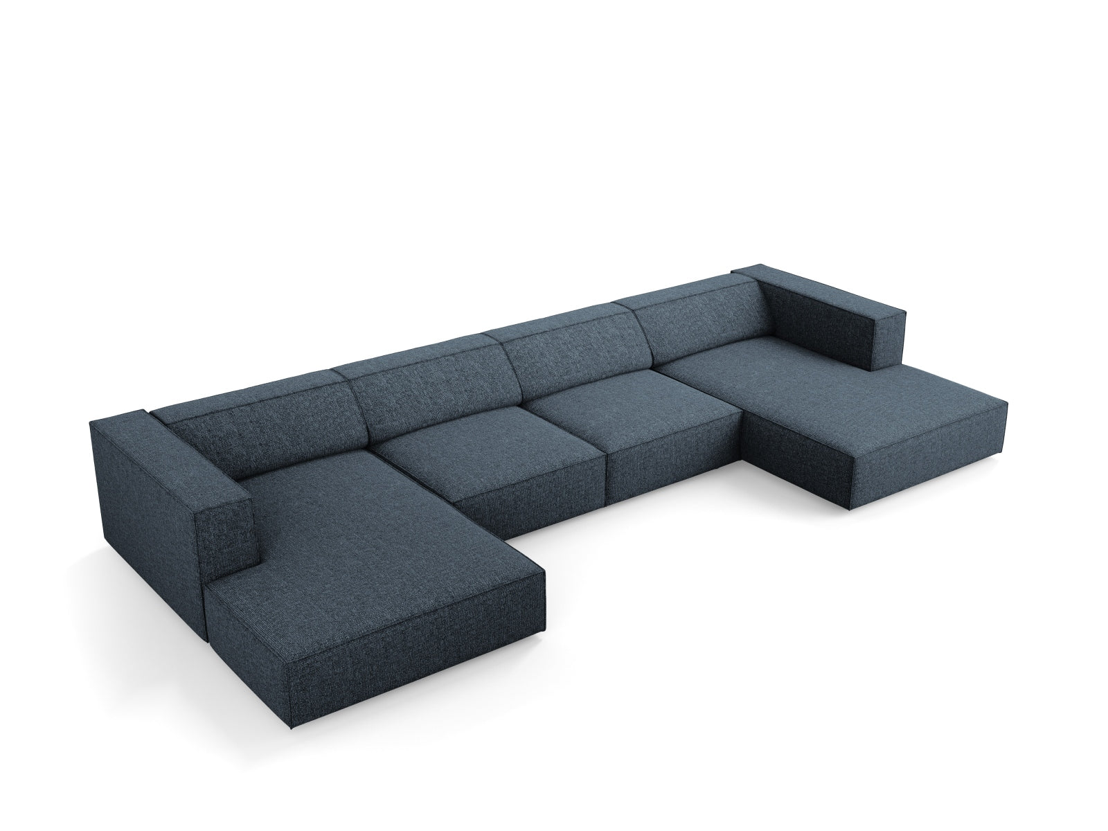 Entdecken Sie das Arendal Panoramic Sofa 6 Sitzer von Cosmopolitan Design – perfektes Zusammenspiel aus modernem Stil und höchstem Sitzkomfort für Ihr Zuhause.