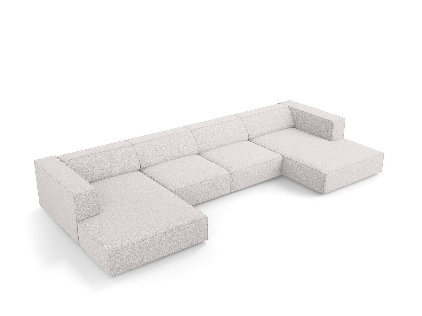Erleben Sie das Arendal Panoramic Sofa 6 Sitzer von Cosmopolitan Design – stilvolles Design und ultimativer Komfort für Ihr Zuhause.