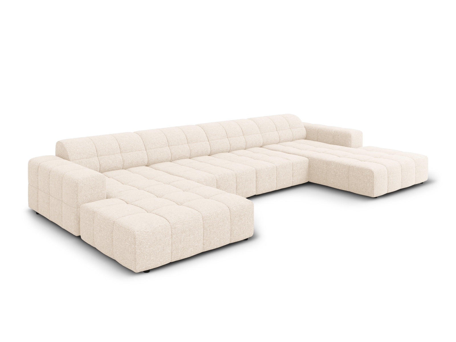 Erleben Sie das elegante Chicago Panoramic Sofa 6 Sitzer (166 cm) von Cosmopolitan Design – perfekt für Ihr modernes Wohnzimmer und höchsten Komfort.