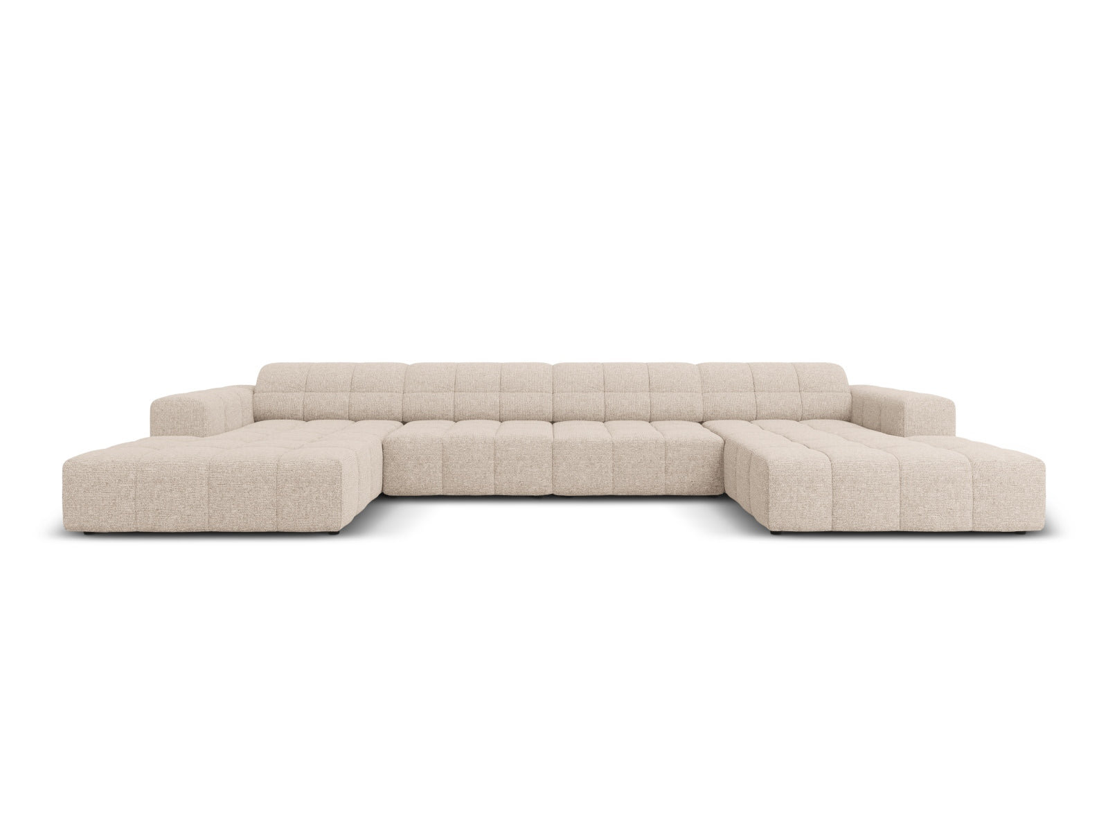 Chicago Panoramic Sofa 6 Sitzer 166cm in Beige-Haga präsentiert im Onlineshop von KAQTU Design AG. 5er Sofa ist von Cosmopolitan Design