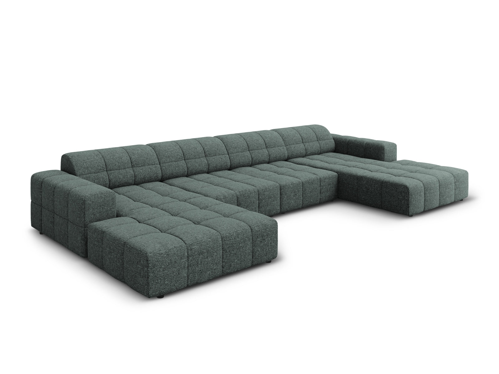 Erleben Sie das Chicago Panoramic Sofa für 6 Personen (166 cm) von Cosmopolitan Design – stilvoll, bequem und perfekt für Ihr modernes Zuhause.