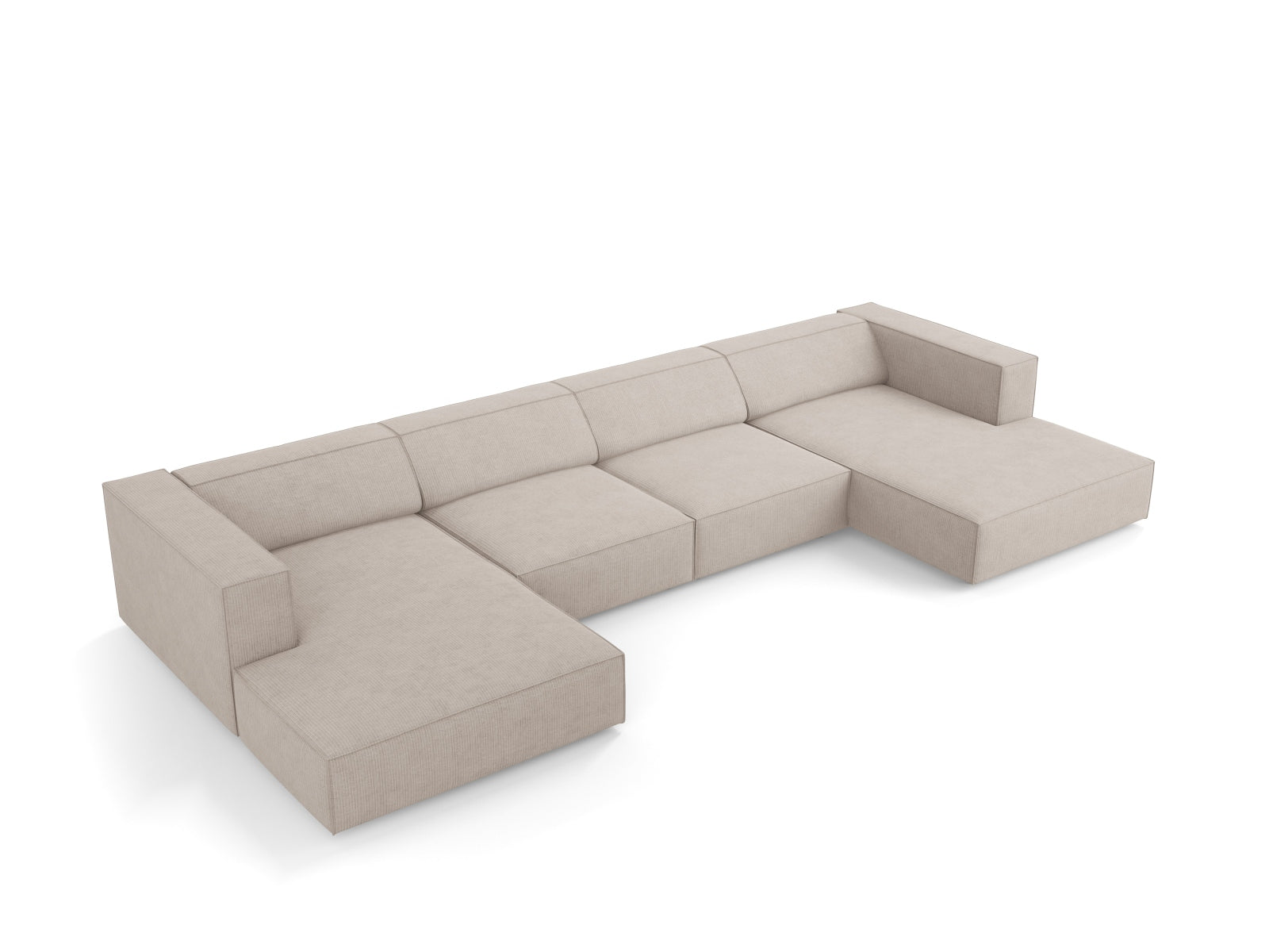 Entdecken Sie das Arendal Panoramic Sofa 6 Sitzer von Cosmopolitan Design – elegantes Design und unvergleichlicher Komfort für Ihr modernes Zuhause.