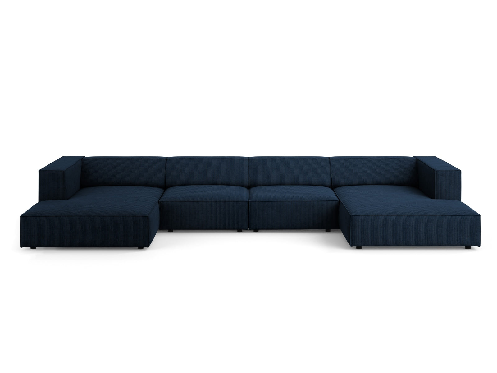 Arendal Panoramic Sofa 6 Sitzer in Royal Blue präsentiert im Onlineshop von KAQTU Design AG. 5er Sofa ist von Cosmopolitan Design