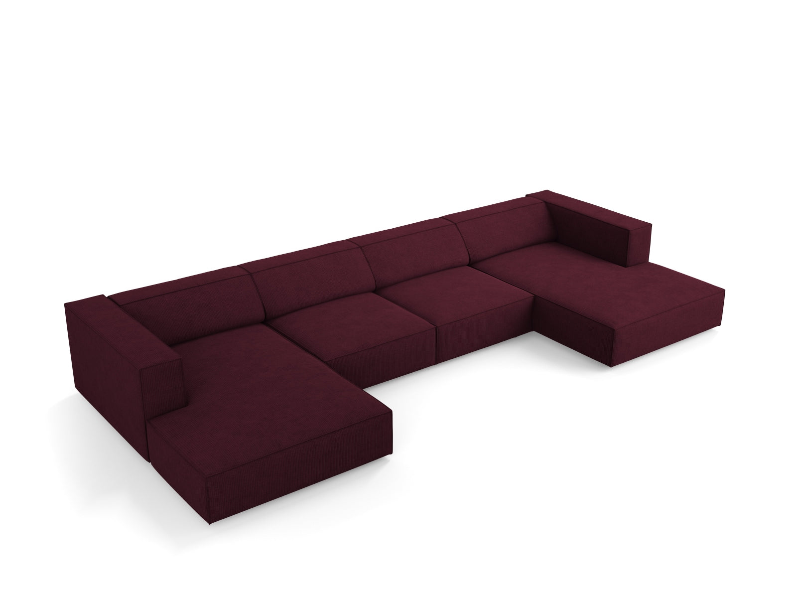 Entdecken Sie das Arendal Panoramic Sofa 6 Sitzer von Cosmopolitan Design – elegantes Design trifft auf höchsten Komfort für Ihr Wohnzimmer.
