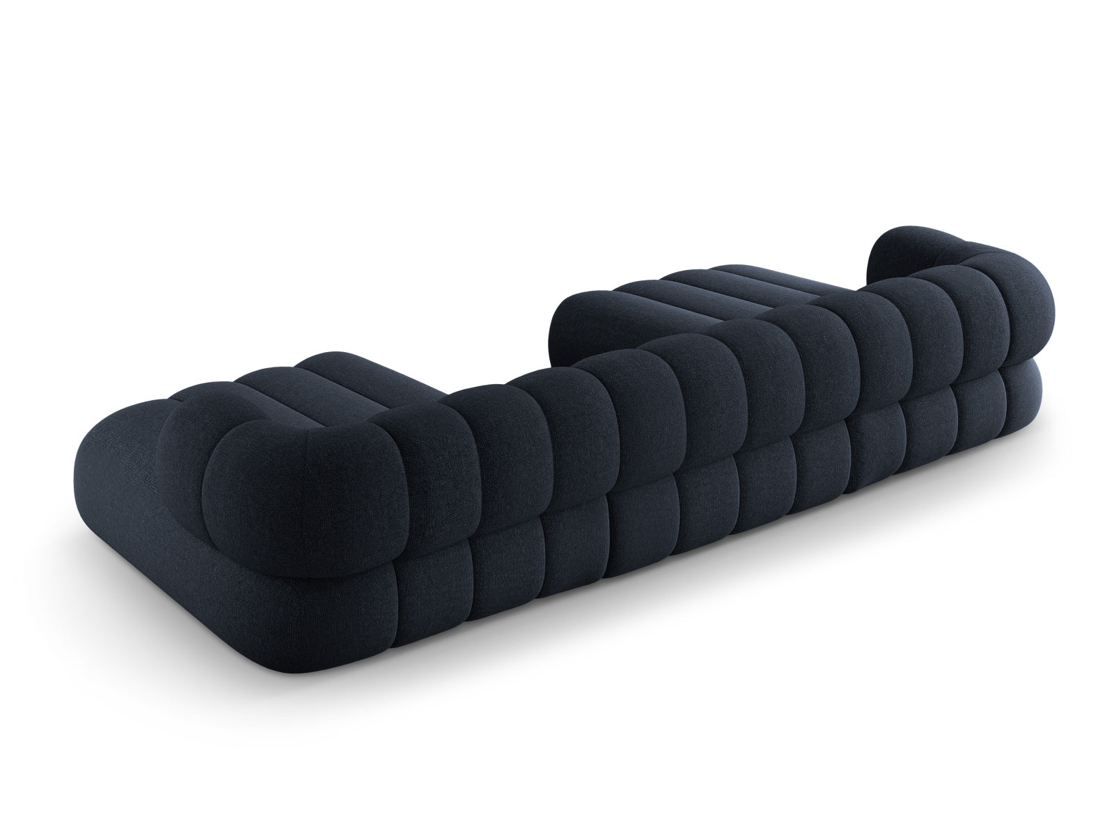 Elegantes Koge Panoramic Sofa für 6 Personen in zeitlosem Grau, ideal für gemütliche Zusammenkünfte und modernes Wohndesign.