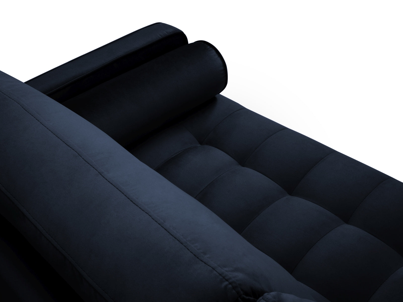 6-Sitzer Panoramic Sofa Aspen in Royal Blue-Salvador präsentiert im Onlineshop von KAQTU Design AG. Ecksofa ist von Cosmopolitan Design