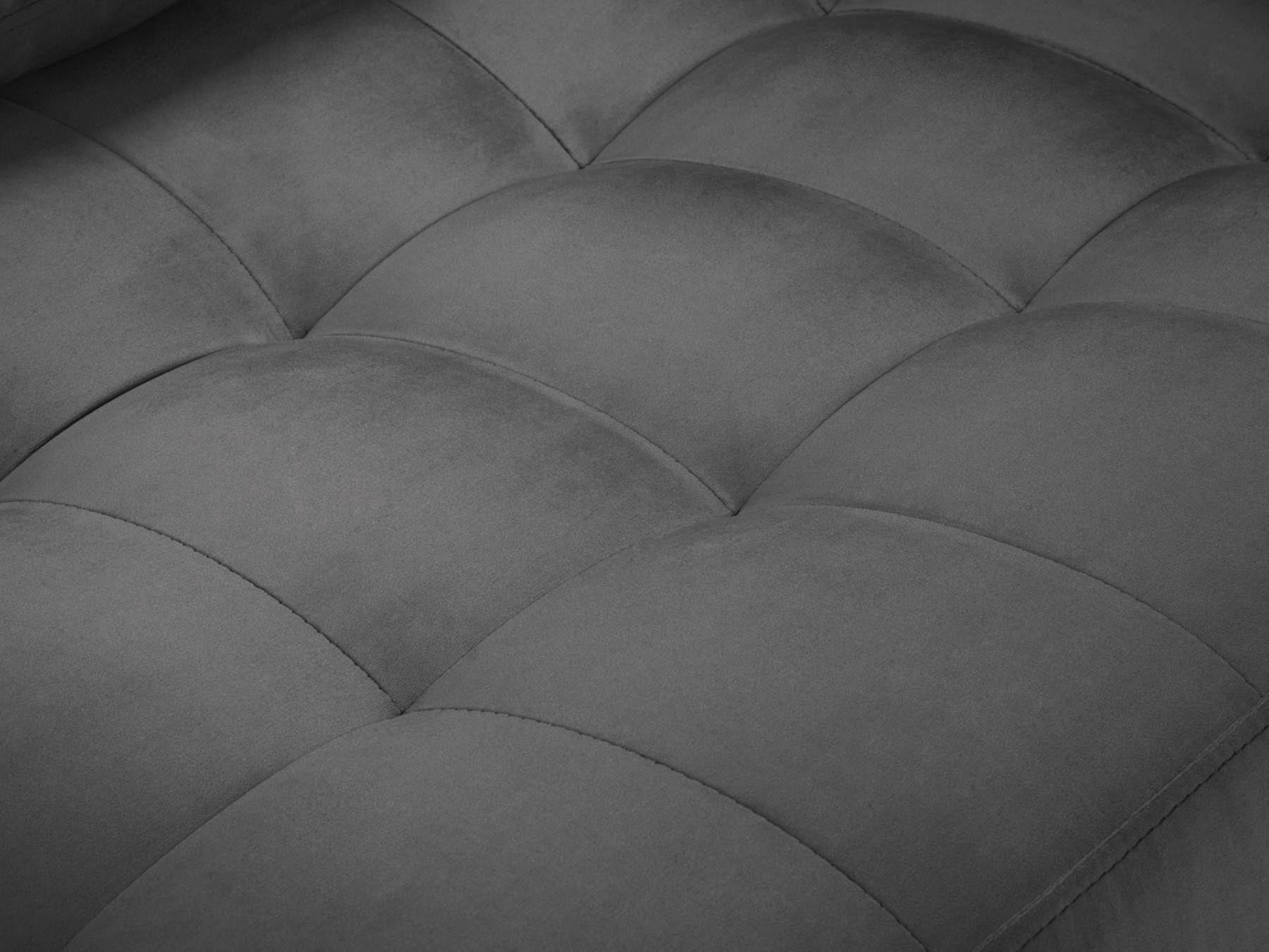 6-Sitzer Panoramic Sofa Aspen in Dark Grey-Salvador präsentiert im Onlineshop von KAQTU Design AG. Ecksofa ist von Cosmopolitan Design