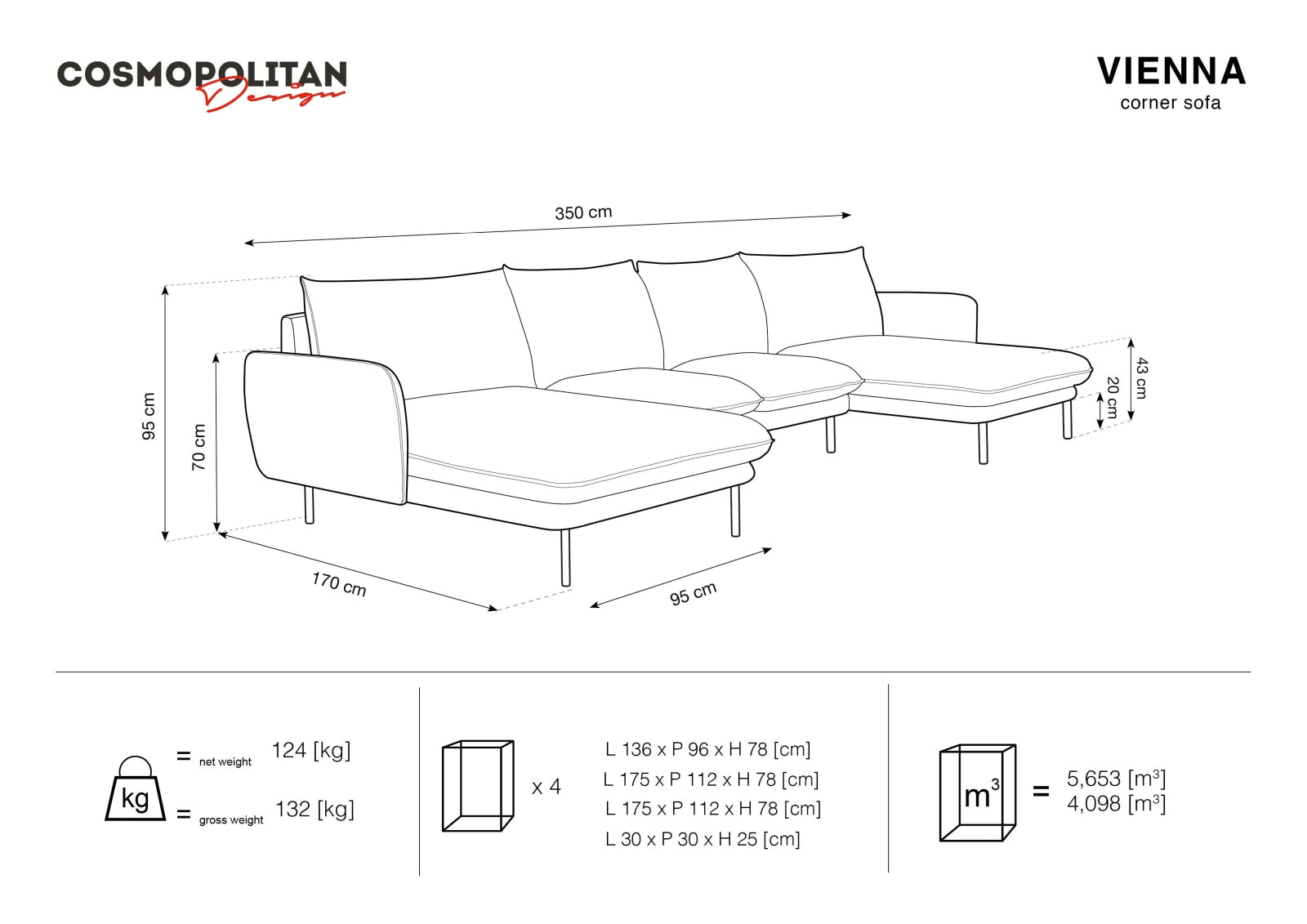 Elegantes 6-Sitzer Sofa aus weichem Velours in edlem Schwarz, ideal für stilvolle Wohnräume und gemütliche Abende.