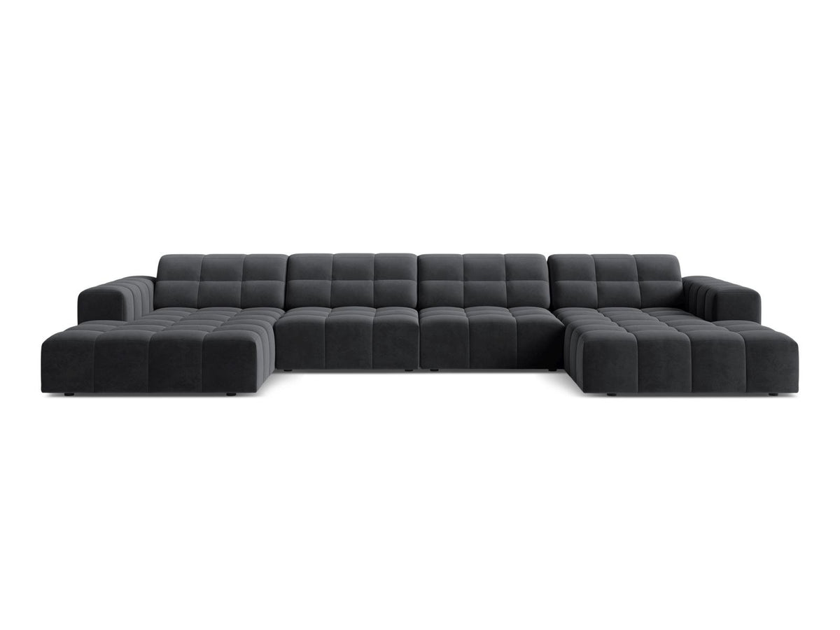 Chicago Velour Panoramic Sofa 6 Sitzer 166cm von Cosmopolitan Design – Ansicht 76